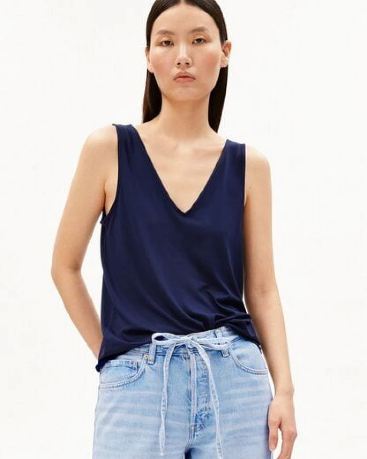 ARMEDANGELS V-NECK Damen LENZING ECOVERO Viskose Mix