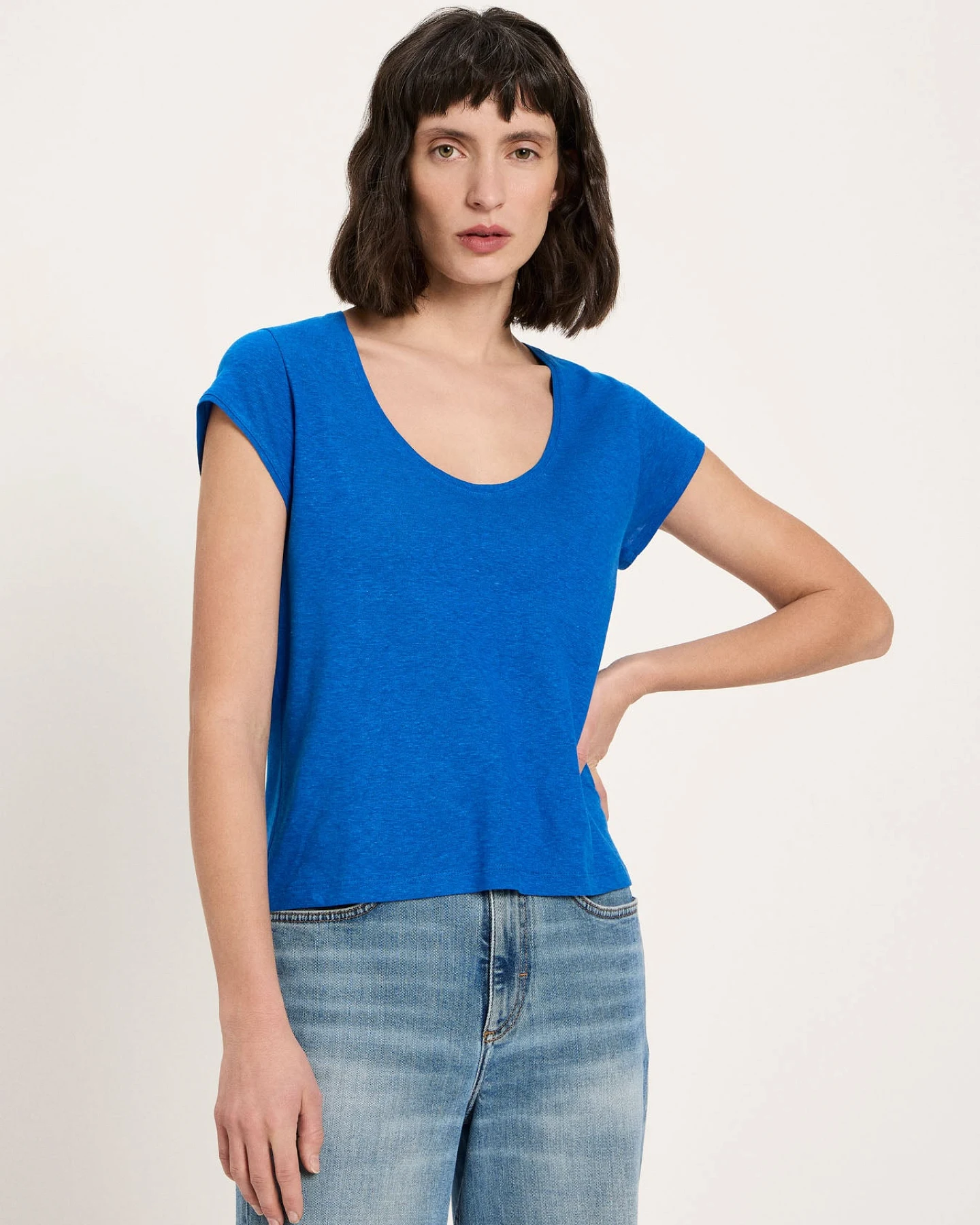 Shirt mit tiefem Ausschnit (OCS) – Ansicht 2