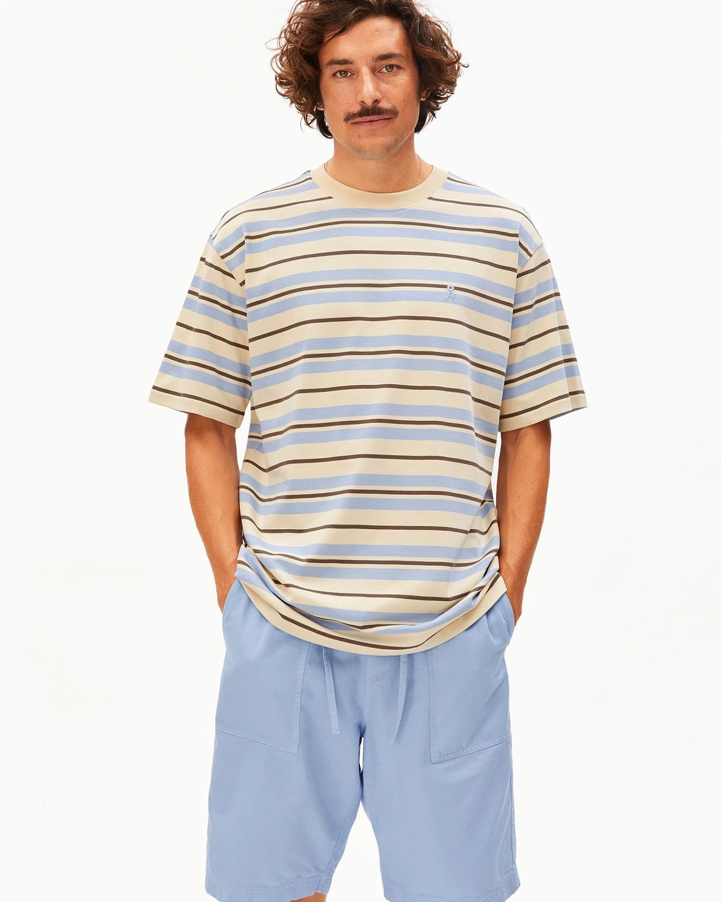 ARMEDANGELS T-Shirt MAARKOS STRIPES – Ansicht 2