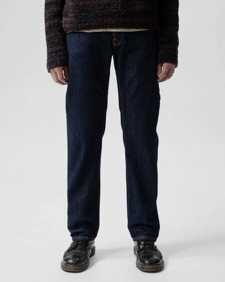 Nudie Jeans Jeans aus Biobaumwolle Rad Rufus - Blue One Wash
