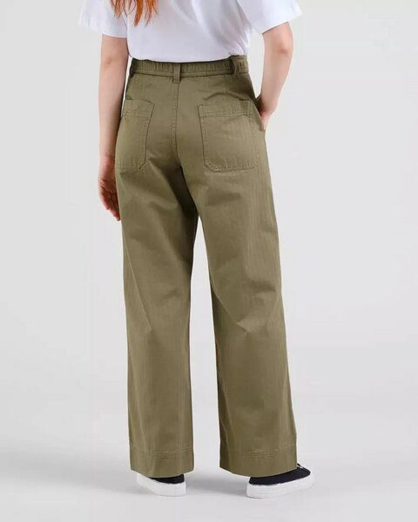 DEDICATED Vara Herringbone - Hose aus Biobaumwolle – Ansicht 3