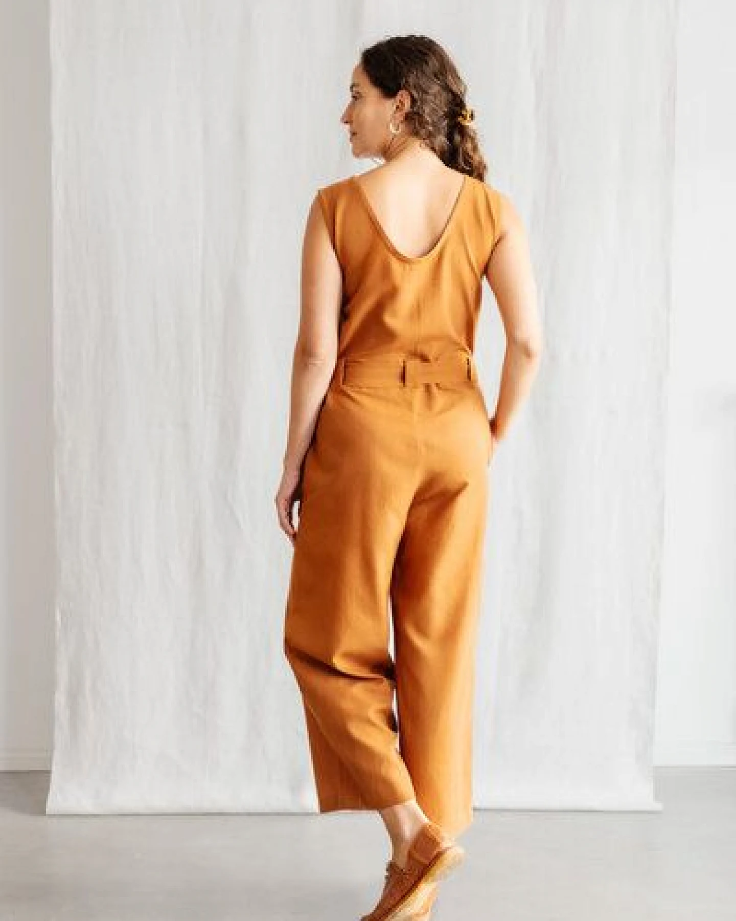 Jyoti - Fair Works Baumwoll Jumpsuit Daksha – Ansicht 3