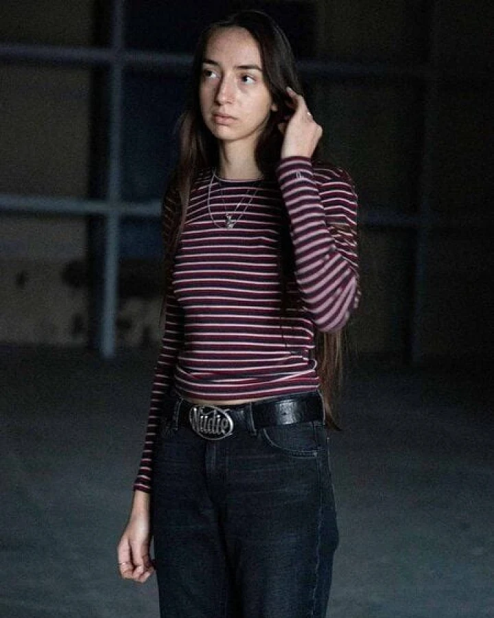 Nudie Jeans Damen Longsleeve - Jessy LS T-Shirt Striped Rib - aus Bio-Baumwolle