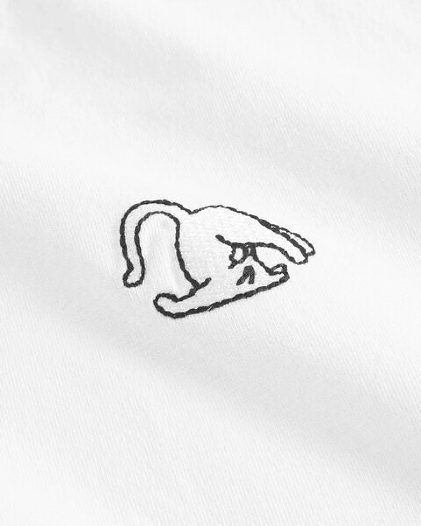 DEDICATED T-Shirt Vadstena Cat Pose - White – Ansicht 3