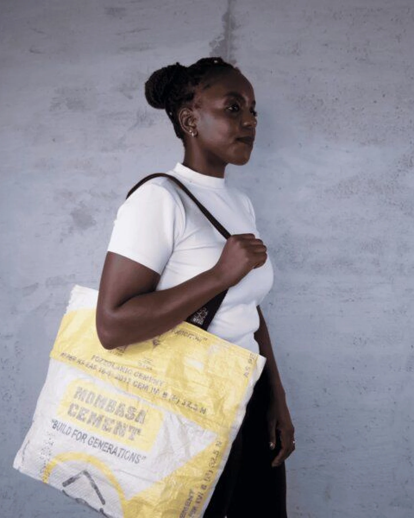 Nyuzi Blackwhite Upcycling Multishopper – Ansicht 4