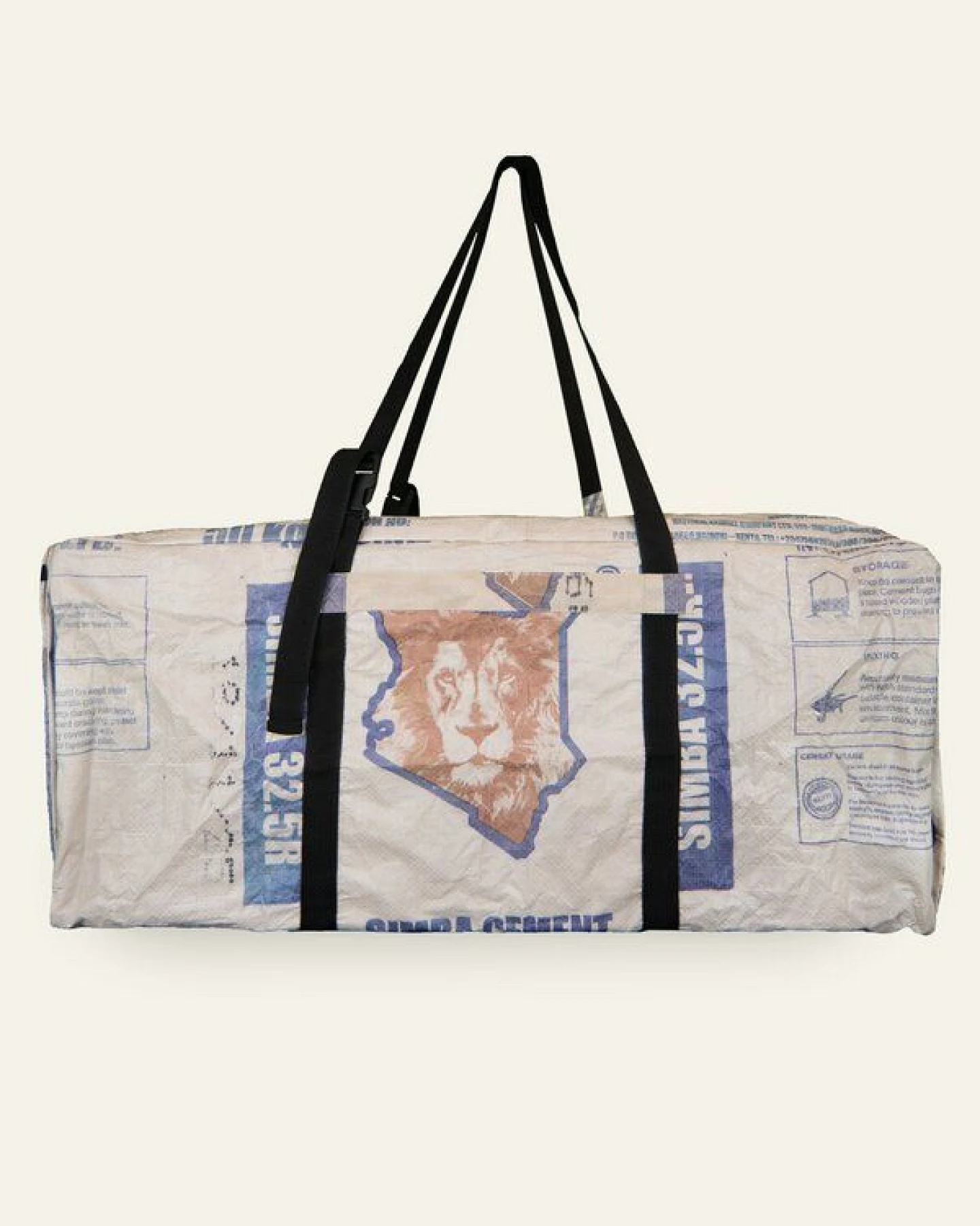 Nyuzi Blackwhite Upcycling Travelbag XL – Ansicht 3