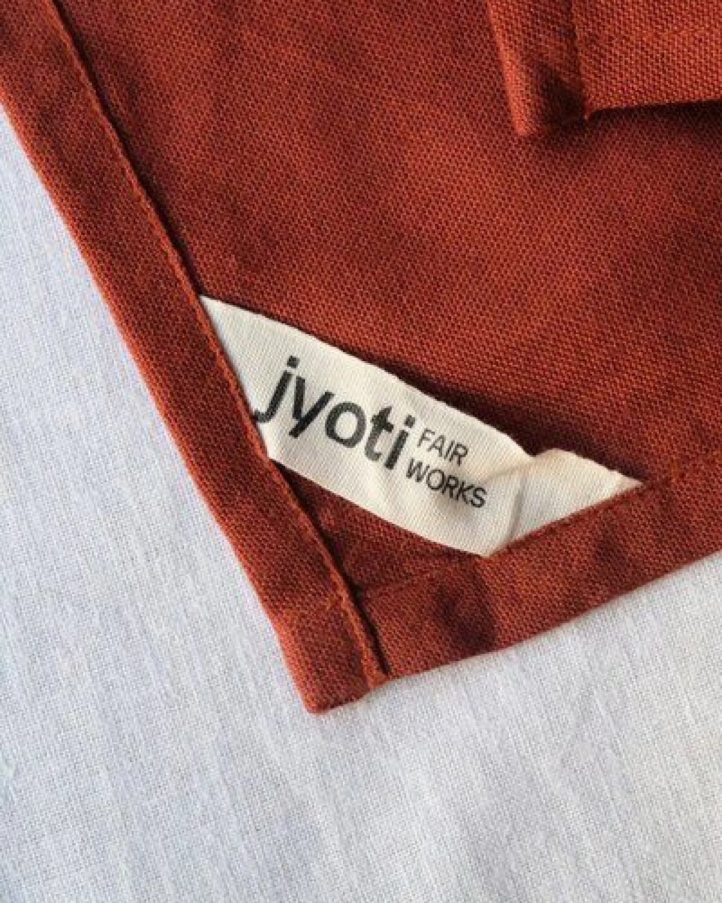 Jyoti - Fair Works Baumwoll Bandana Dupatti – Ansicht 3