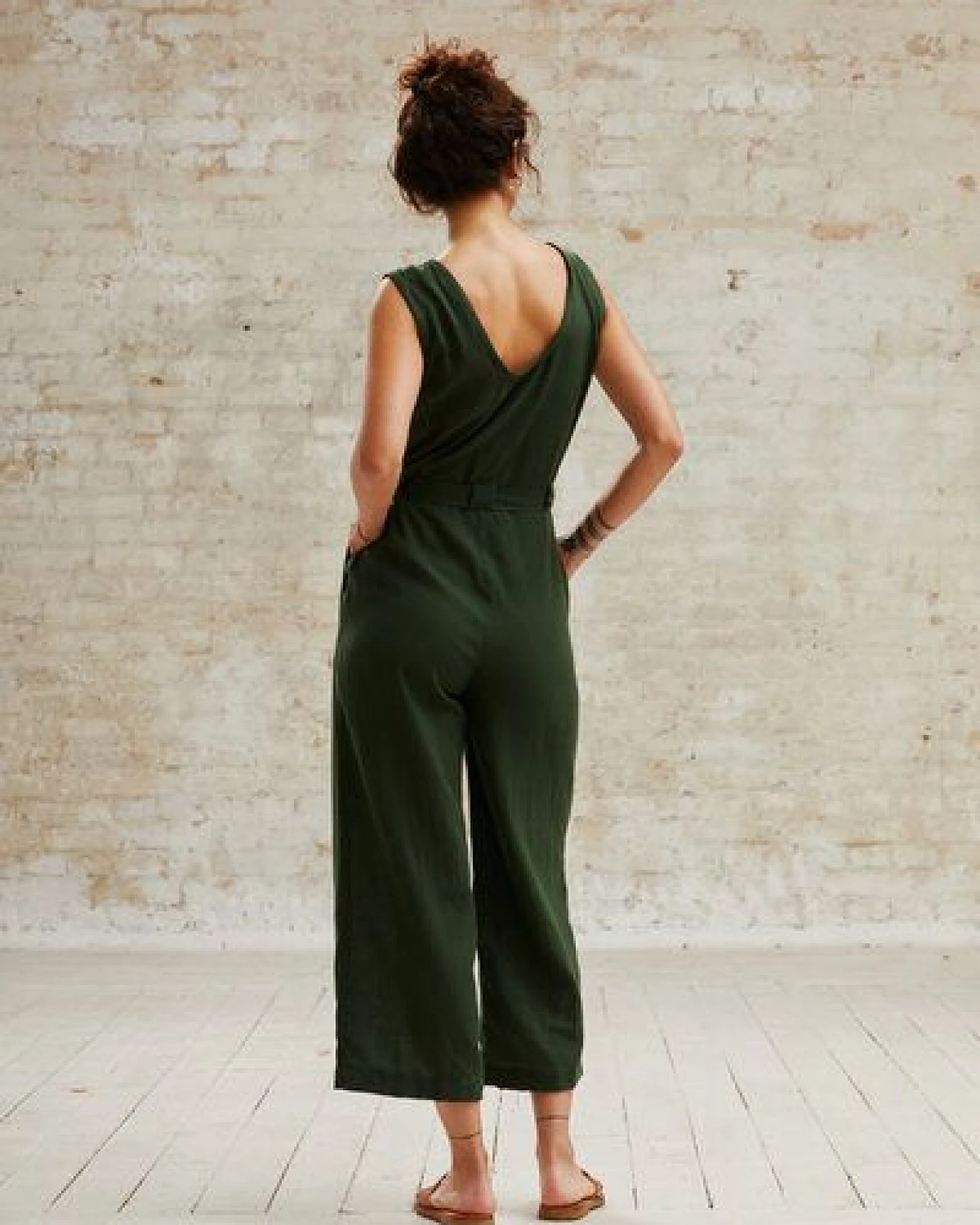 Jyoti - Fair Works Baumwoll Jumpsuit Daksha – Ansicht 3