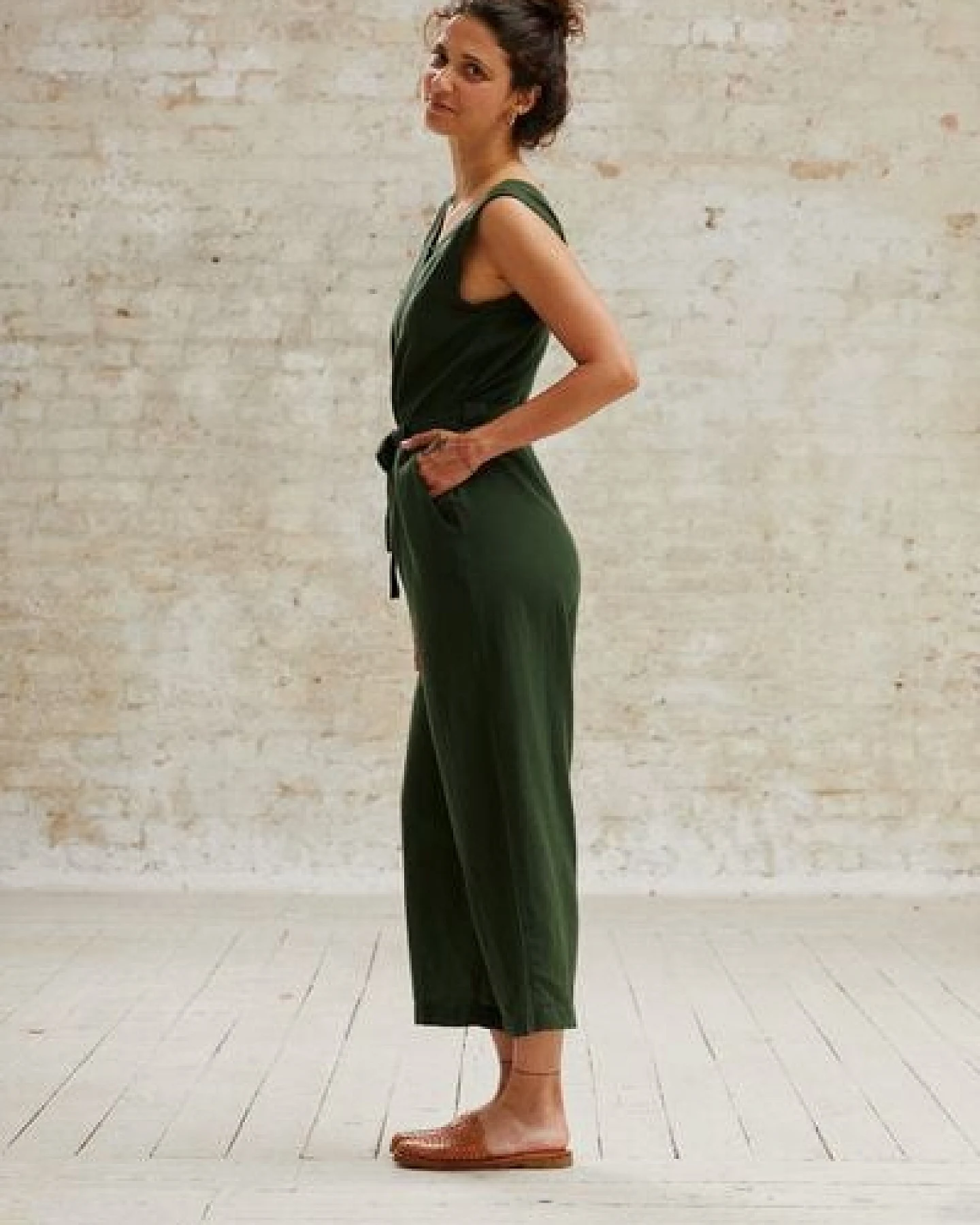 Jyoti - Fair Works Baumwoll Jumpsuit Daksha – Ansicht 4