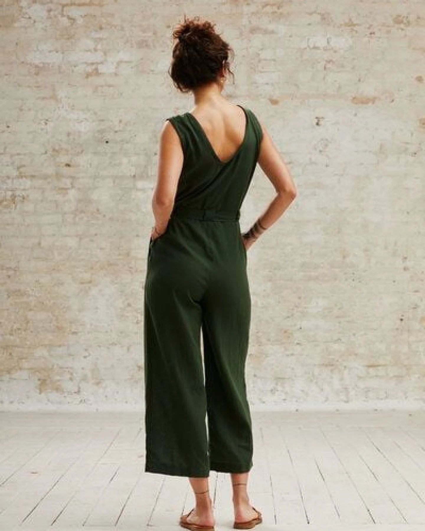 Jyoti - Fair Works Baumwoll Jumpsuit Daksha – Ansicht 3