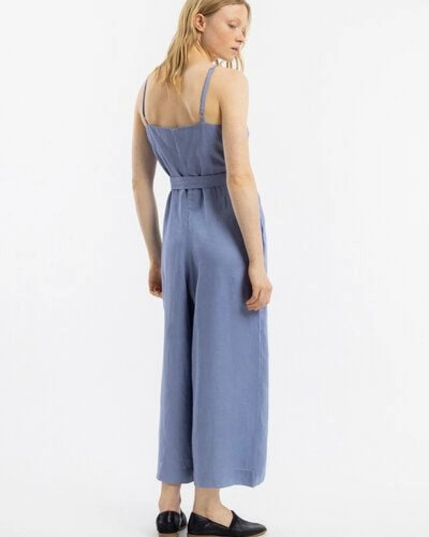 Rotholz Relaxed Jumpsuit Linen Blend – Ansicht 3