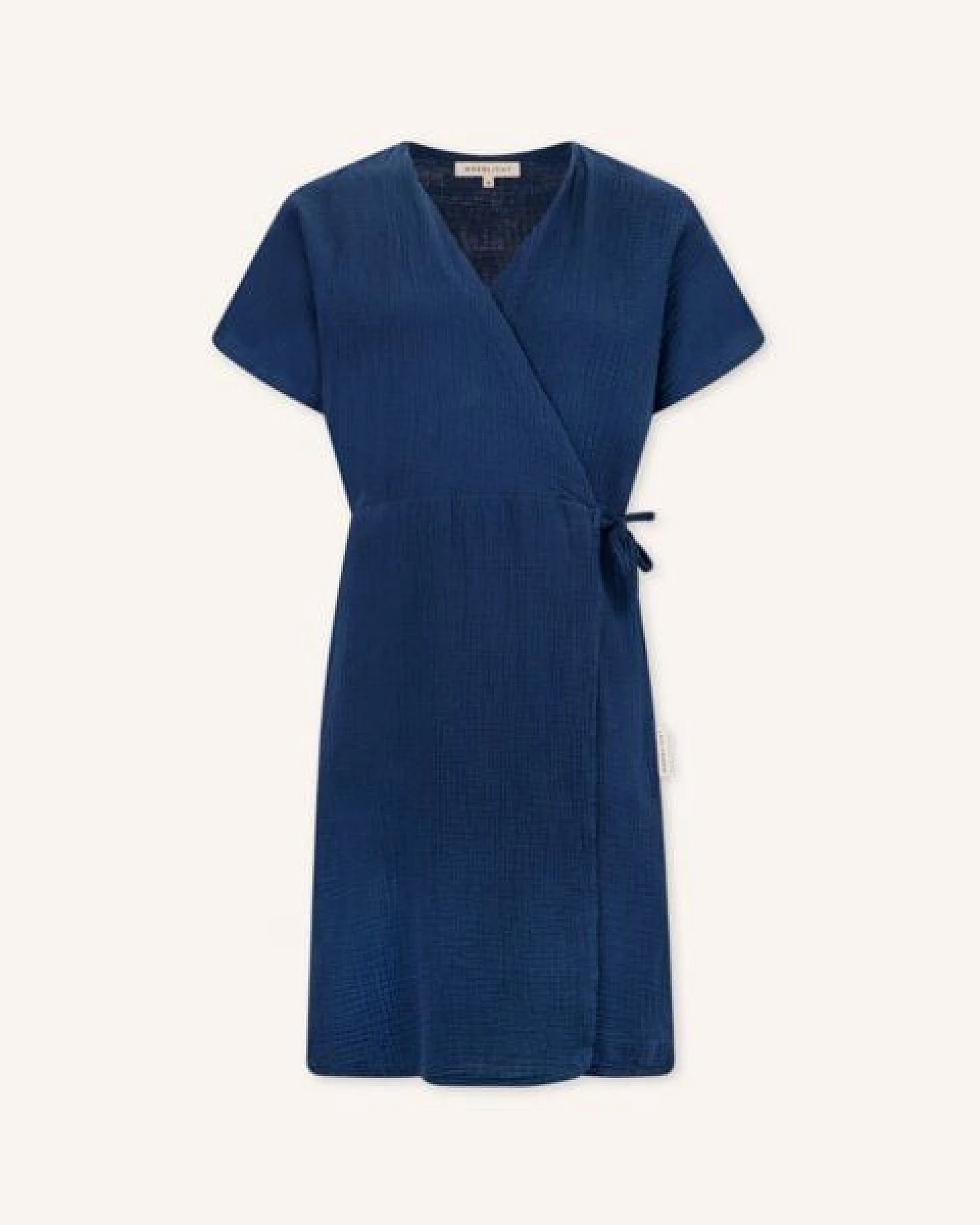 NORDLICHT Musselin Wickelkleid Mella aus 100% Bio-Baumwolle – Ansicht 2