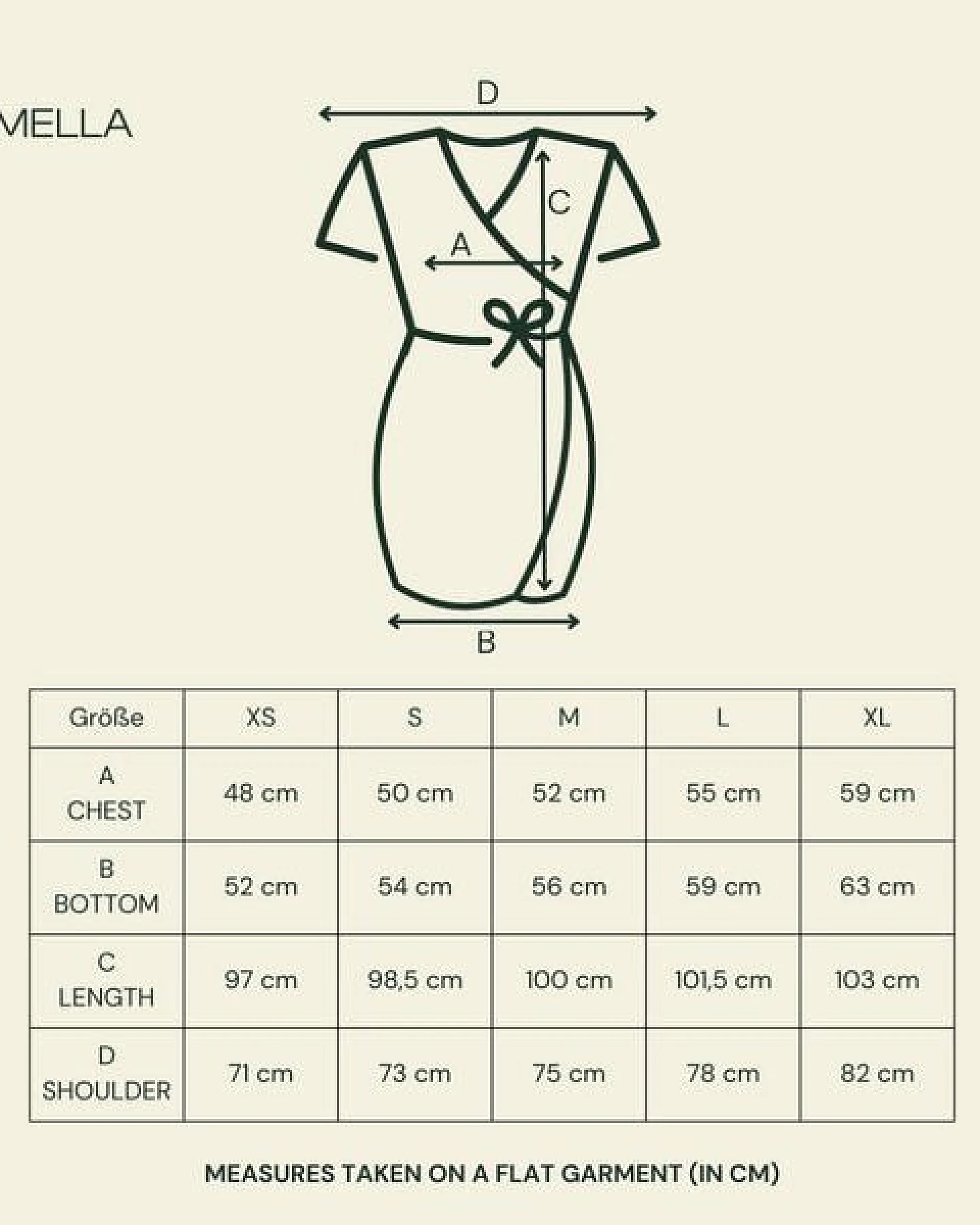 NORDLICHT Musselin Wickelkleid Mella aus 100% Bio-Baumwolle – Ansicht 4