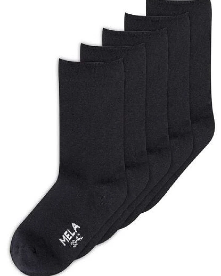 Rollsaum Socken 5 Paare