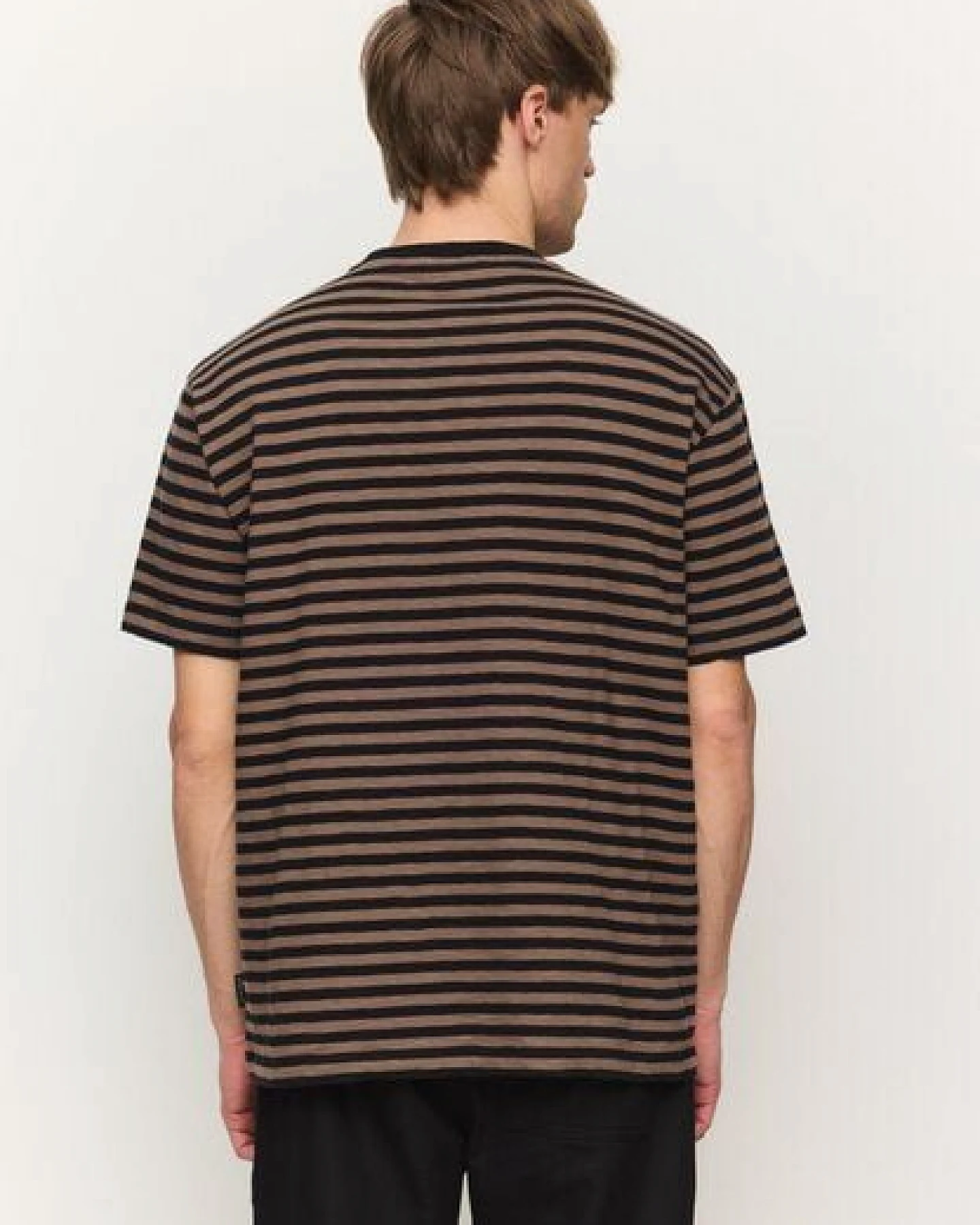 Herren T-Shirt aus Bio-Baumwolle - DELONIX STRIPES - recolution – Ansicht 4