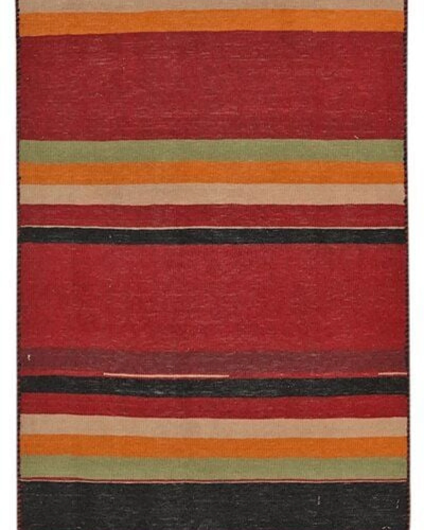 Kelim Afshar Mehrfarbig „Rugtales“ aus Schurwolle, 56x82 cm – Ansicht 3