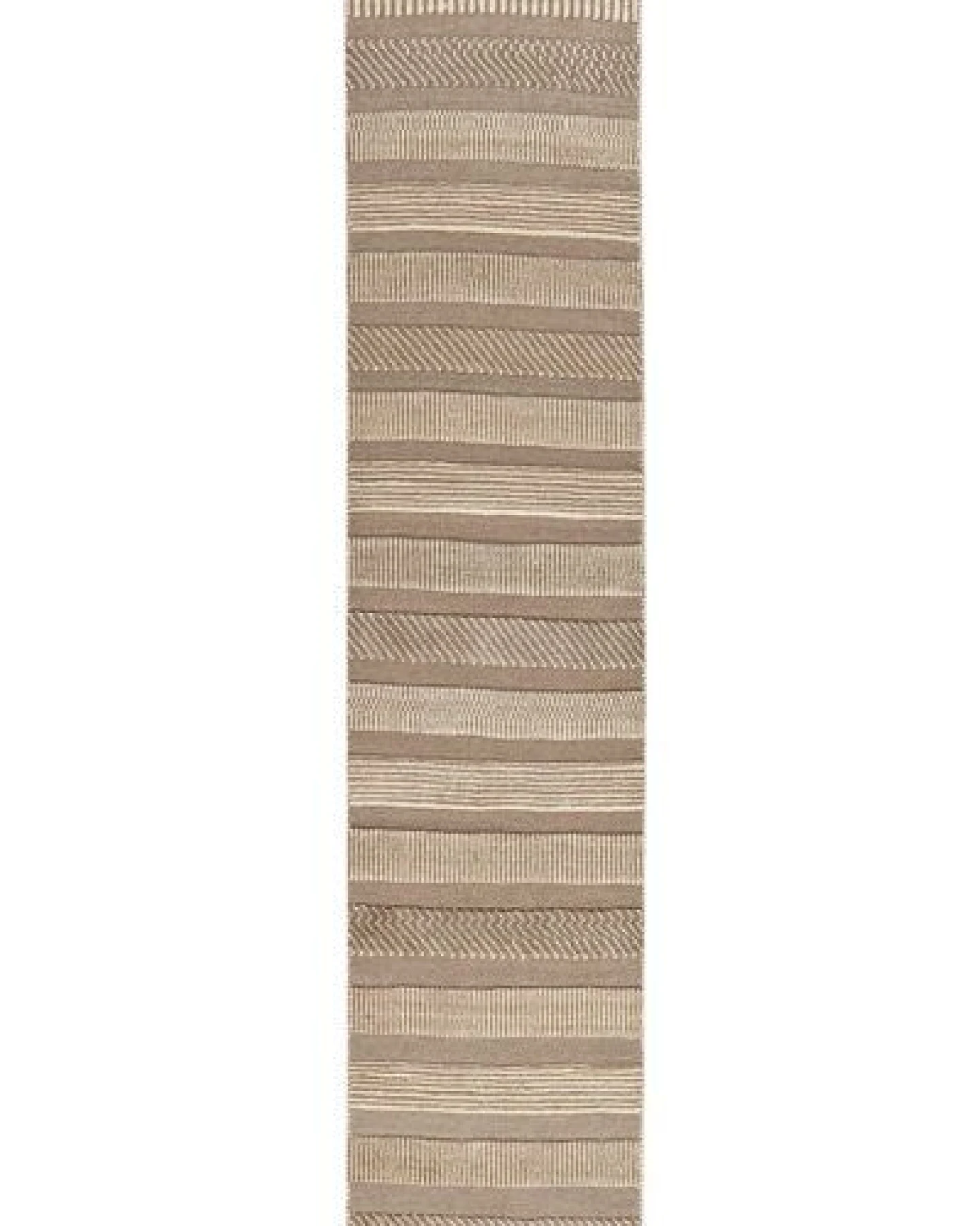 Kelim Gabbeh Mehrfarbig „Rugtales“ aus Schurwolle, 67x299 cm – Ansicht 3