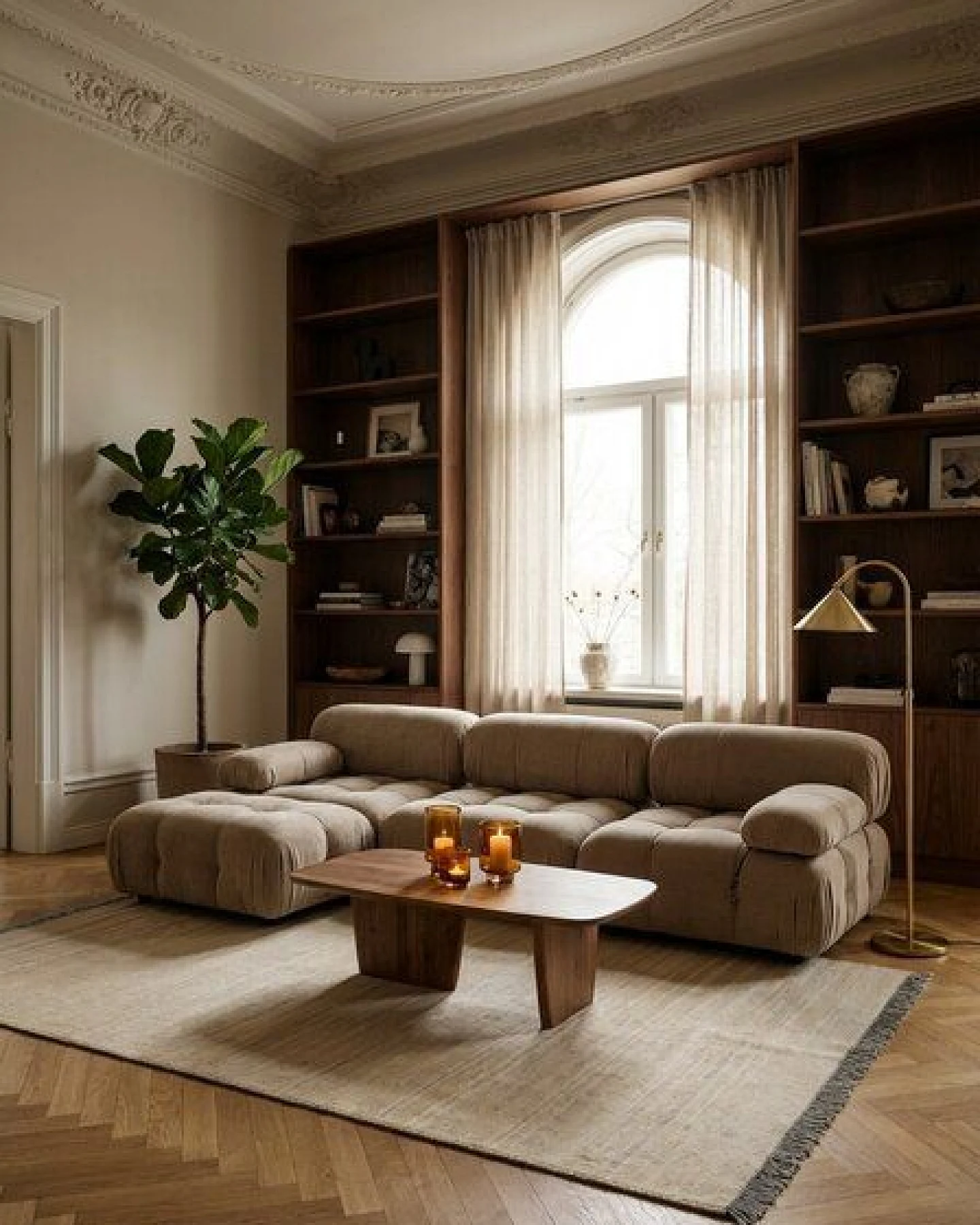 Kelim Gashgai Beige „Rugtales“ aus Schurwolle, 149x206 cm – Ansicht 2