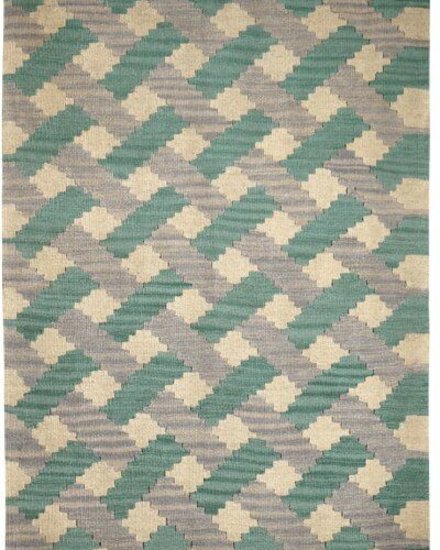 Kelim Gashgai Beige „Rugtales“ aus Schurwolle, 83x119 cm – Ansicht 3