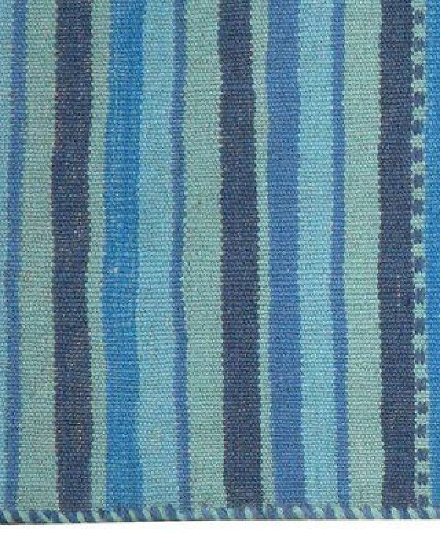 Kelim Gashgai Blau „Rugtales“ aus Schurwolle, 60x196 cm – Ansicht 4