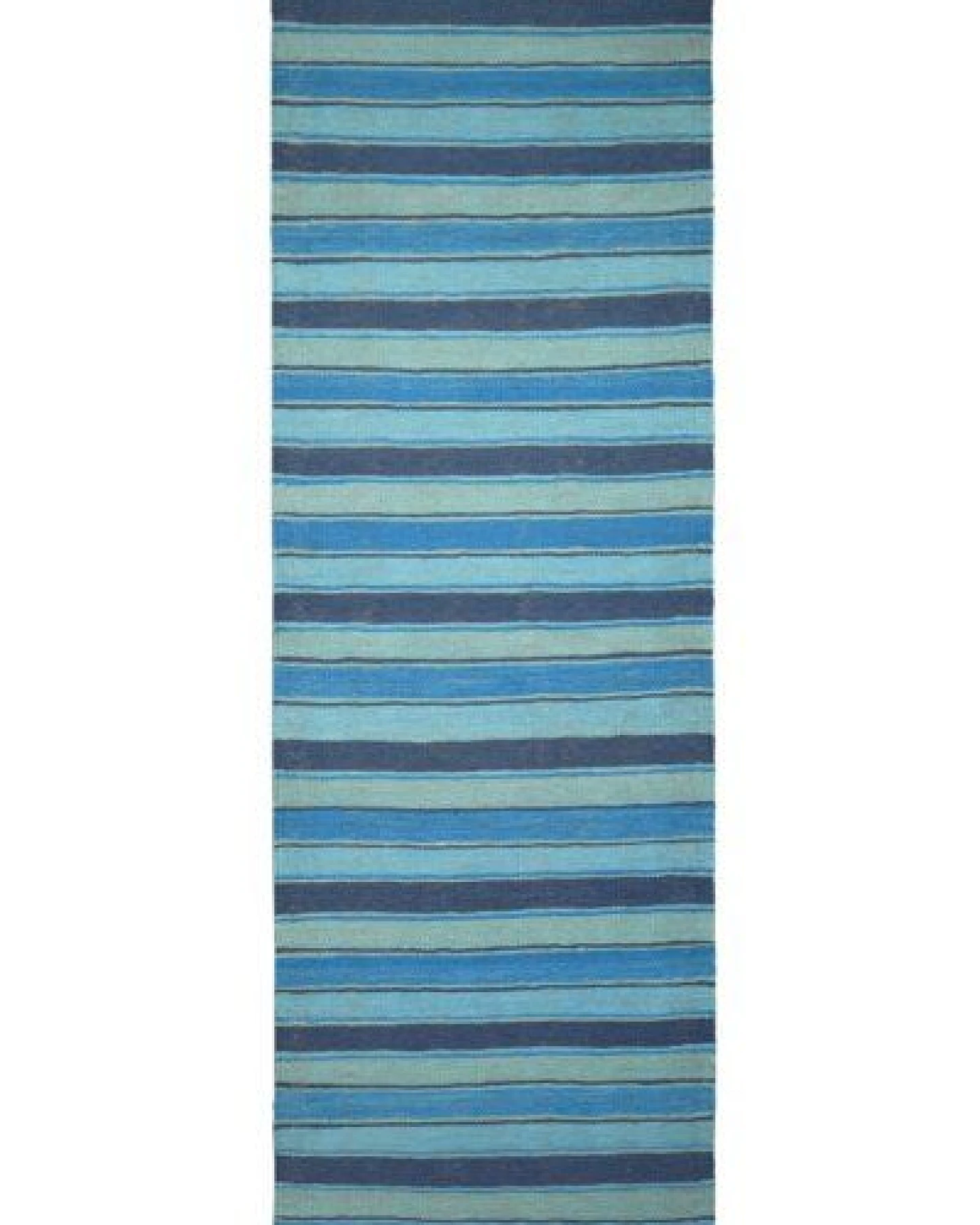 Kelim Gashgai Blau „Rugtales“ aus Schurwolle, 61x194 cm – Ansicht 3