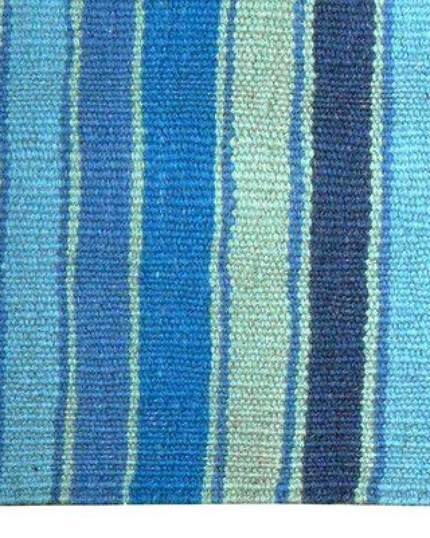 Kelim Gashgai Blau „Rugtales“ aus Schurwolle, 66x199 cm – Ansicht 4