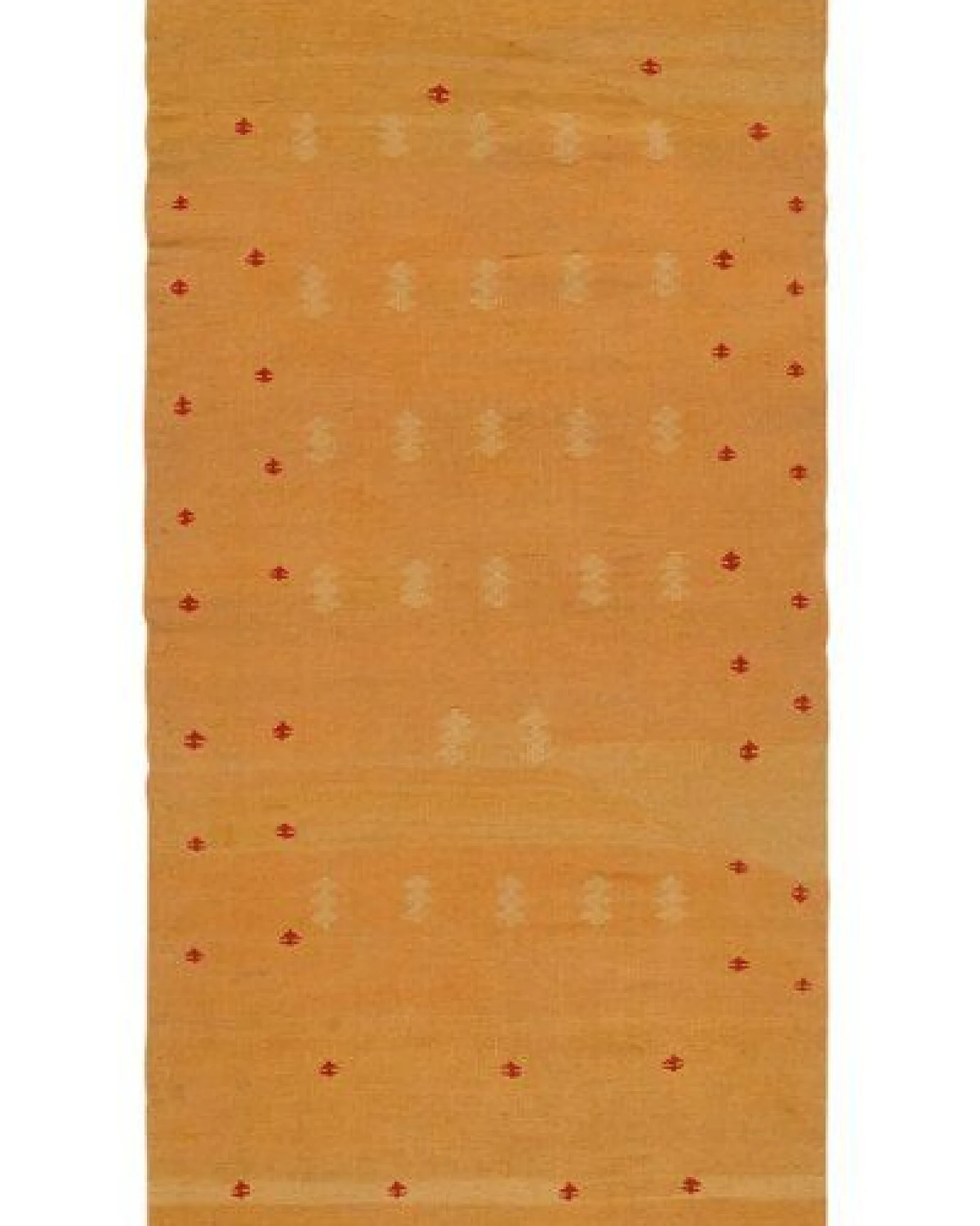 Kelim Gashgai Gelb „Rugtales“ aus Schurwolle, 86x180 cm – Ansicht 3