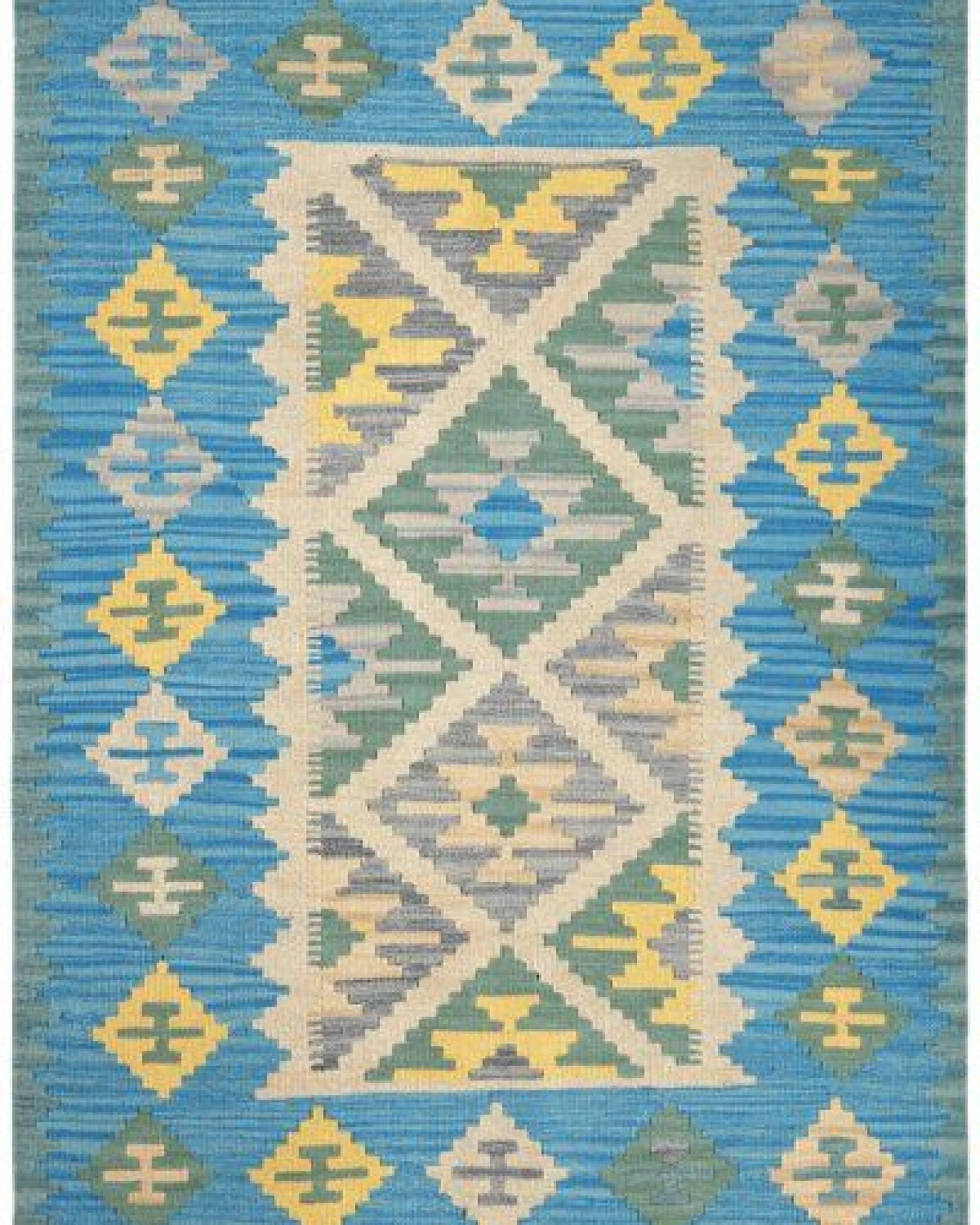 Kelim Gashgai Mehrfarbig „Rugtales“ aus Schurwolle, 123x177 cm – Ansicht 3