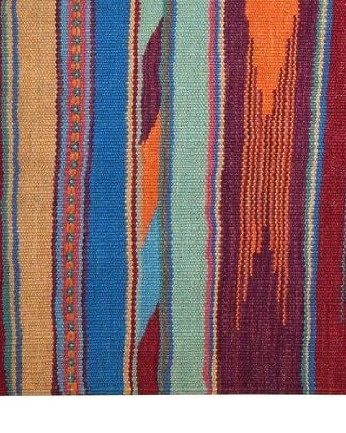 Kelim Gashgai Mehrfarbig „Rugtales“ aus Schurwolle, 127x181 cm – Ansicht 4