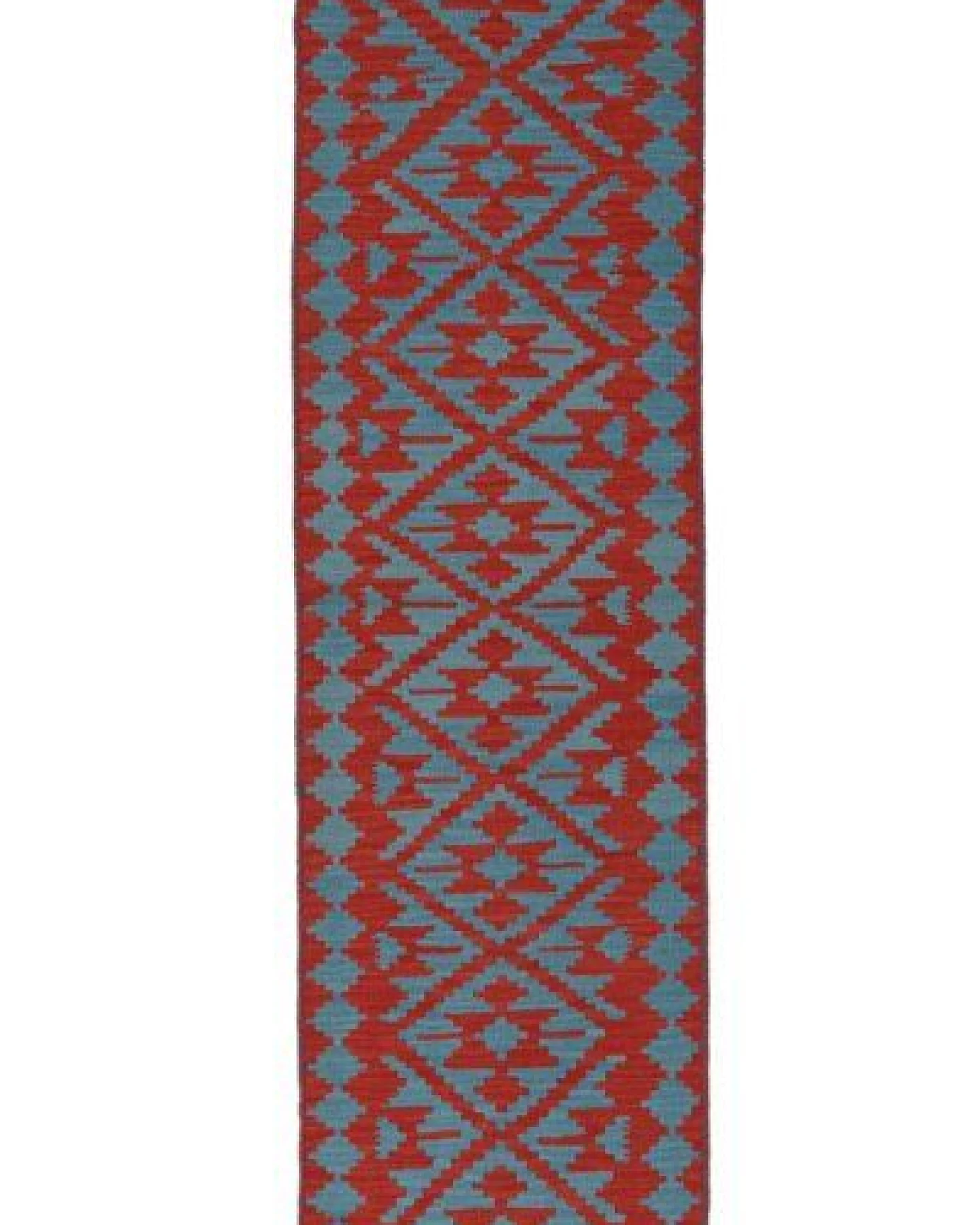 Kelim Gashgai Mehrfarbig „Rugtales“ aus Schurwolle, 58x192 cm – Ansicht 3
