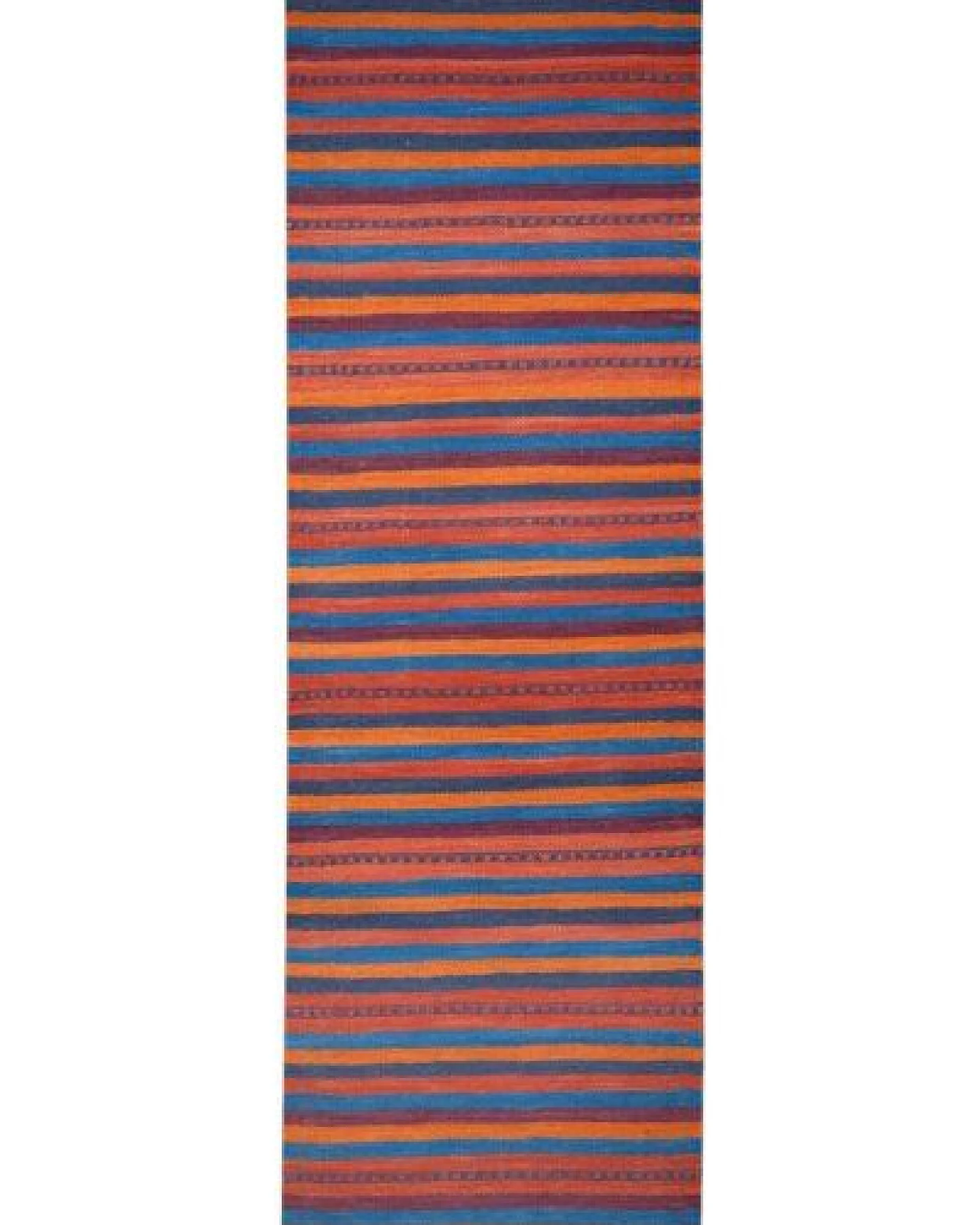 Kelim Gashgai Mehrfarbig „Rugtales“ aus Schurwolle, 59x198 cm – Ansicht 3
