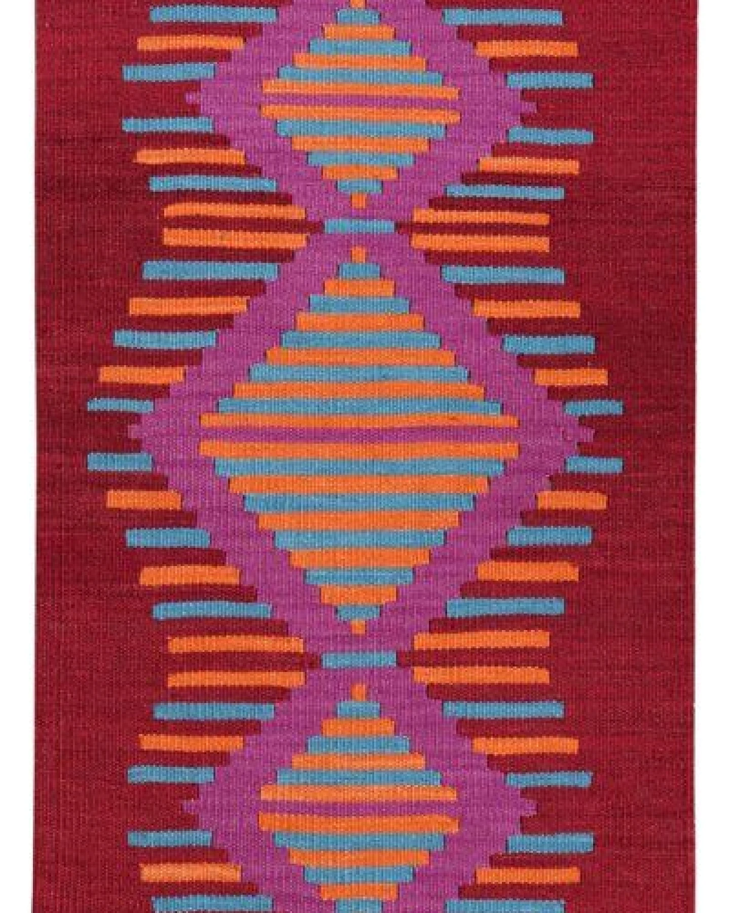 Kelim Gashgai Mehrfarbig „Rugtales“ aus Schurwolle, 59x94 cm – Ansicht 3