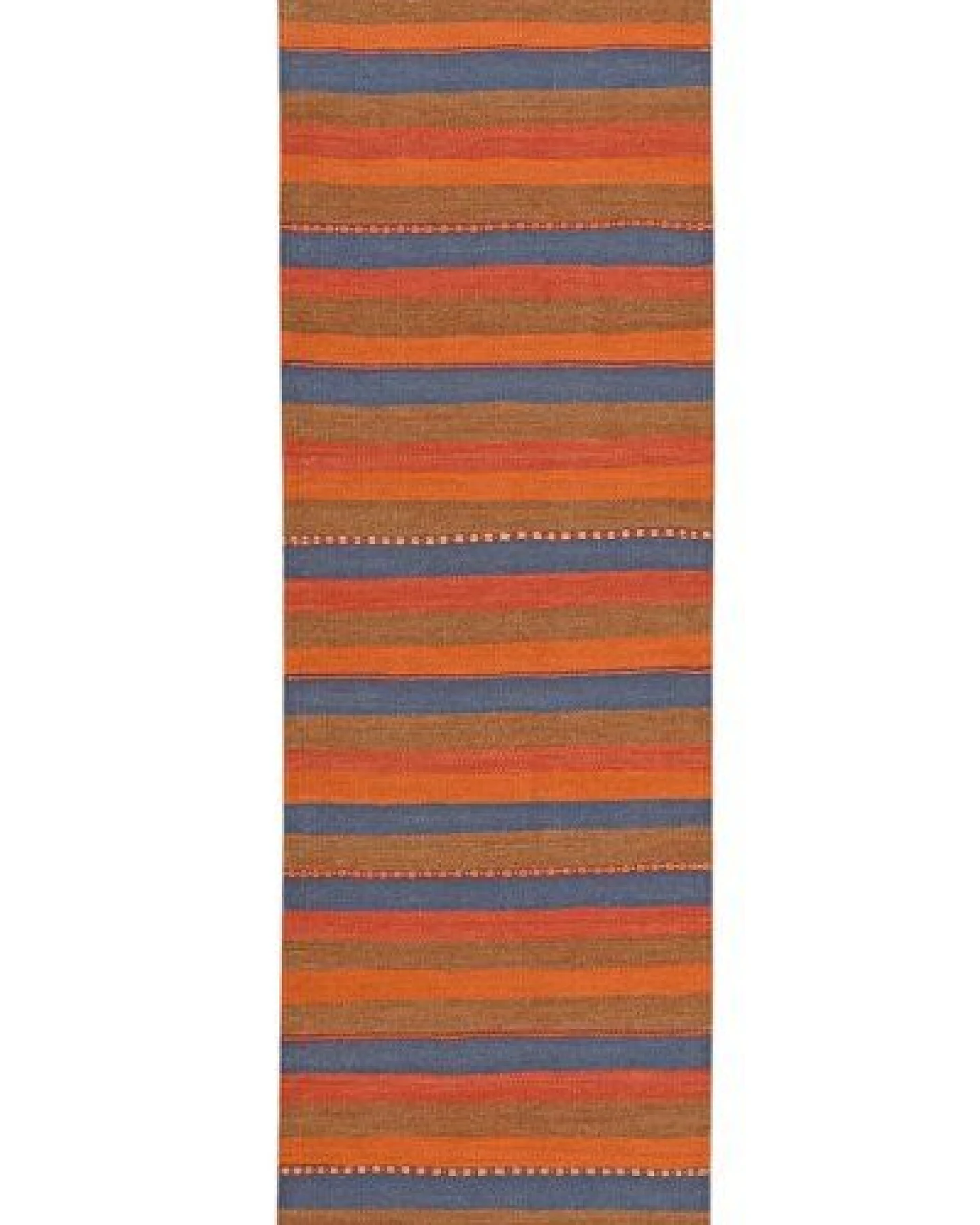 Kelim Gashgai Mehrfarbig „Rugtales“ aus Schurwolle, 60x192 cm – Ansicht 3