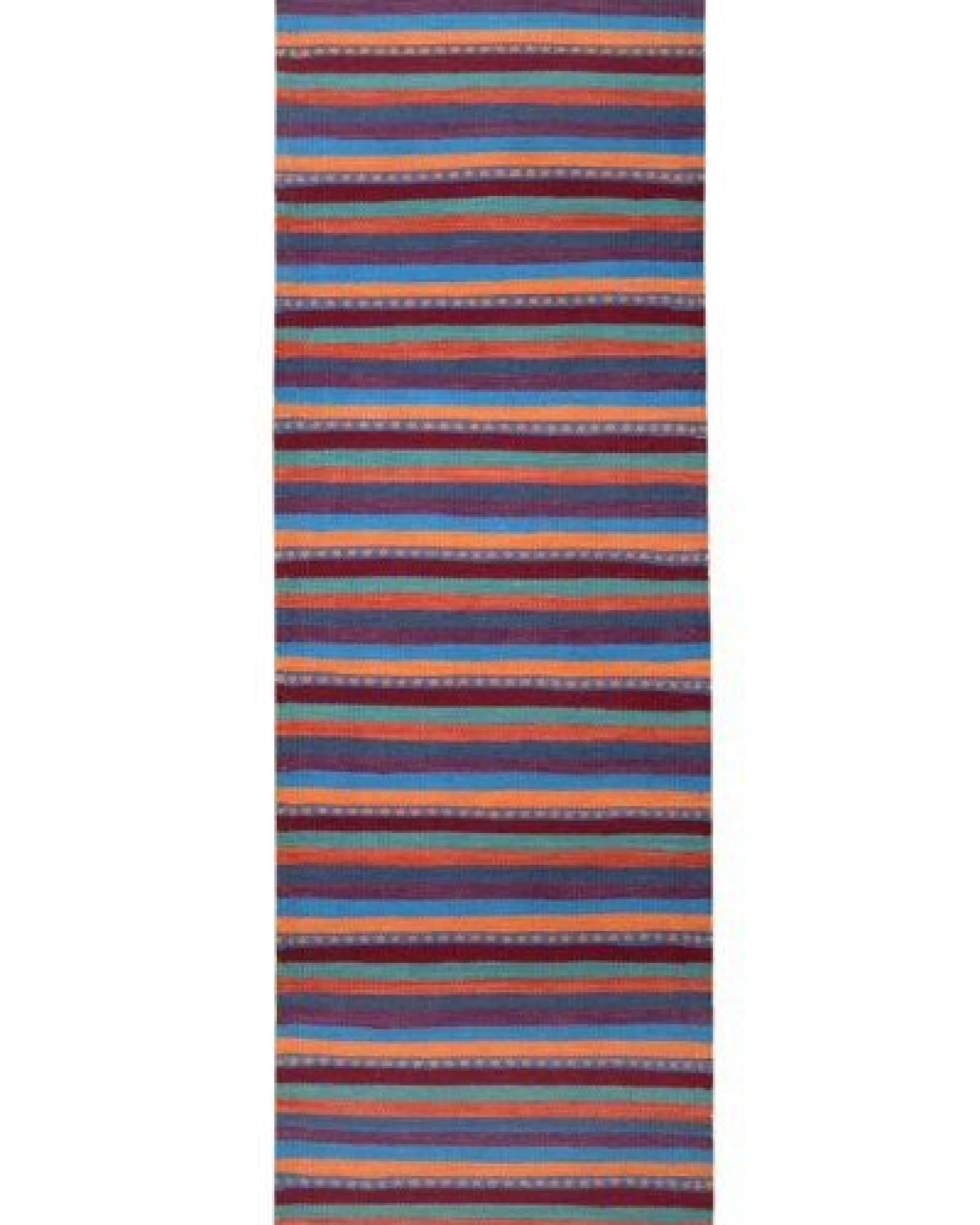Kelim Gashgai Mehrfarbig „Rugtales“ aus Schurwolle, 60x194 cm – Ansicht 3