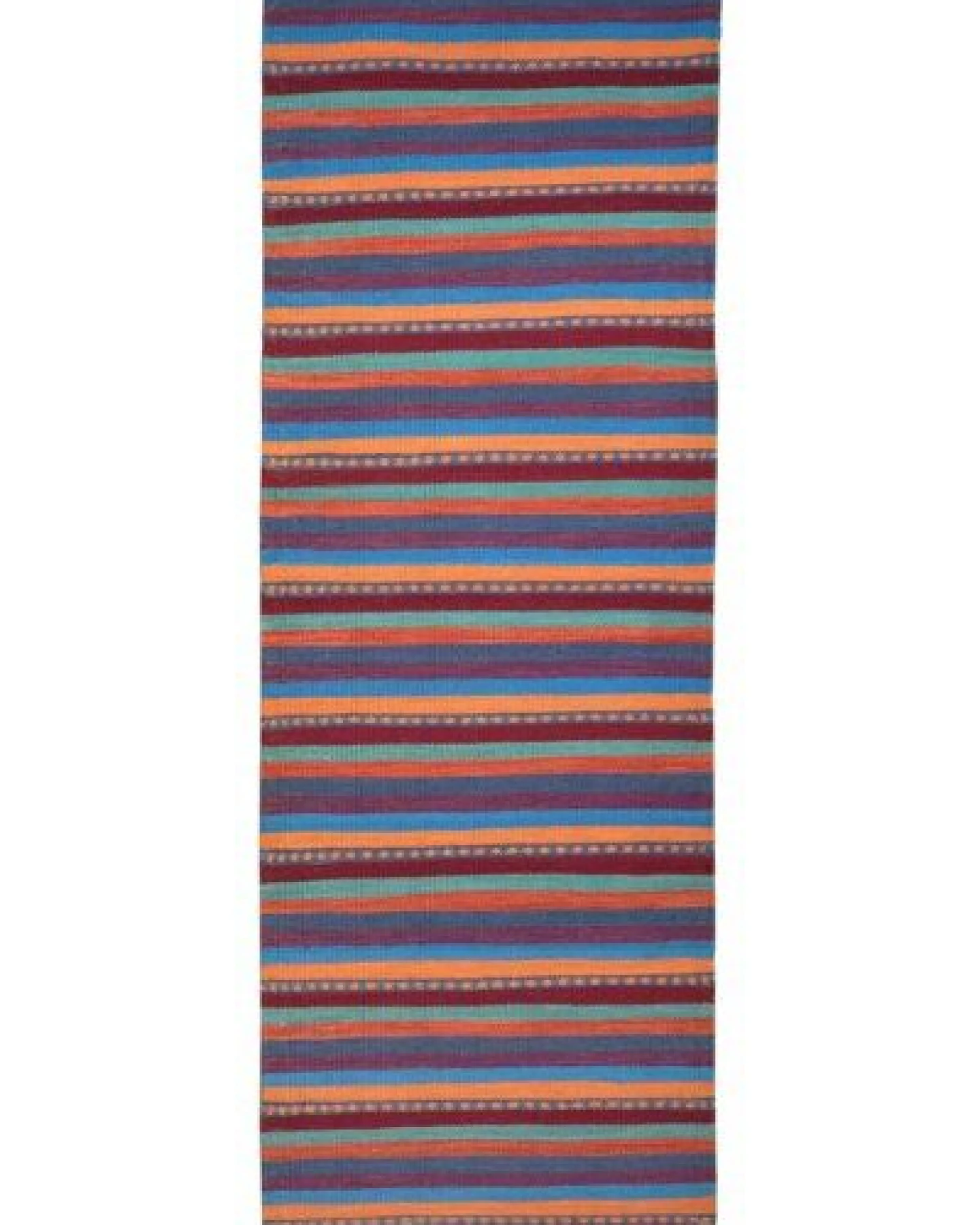 Kelim Gashgai Mehrfarbig „Rugtales“ aus Schurwolle, 60x195 cm – Ansicht 3
