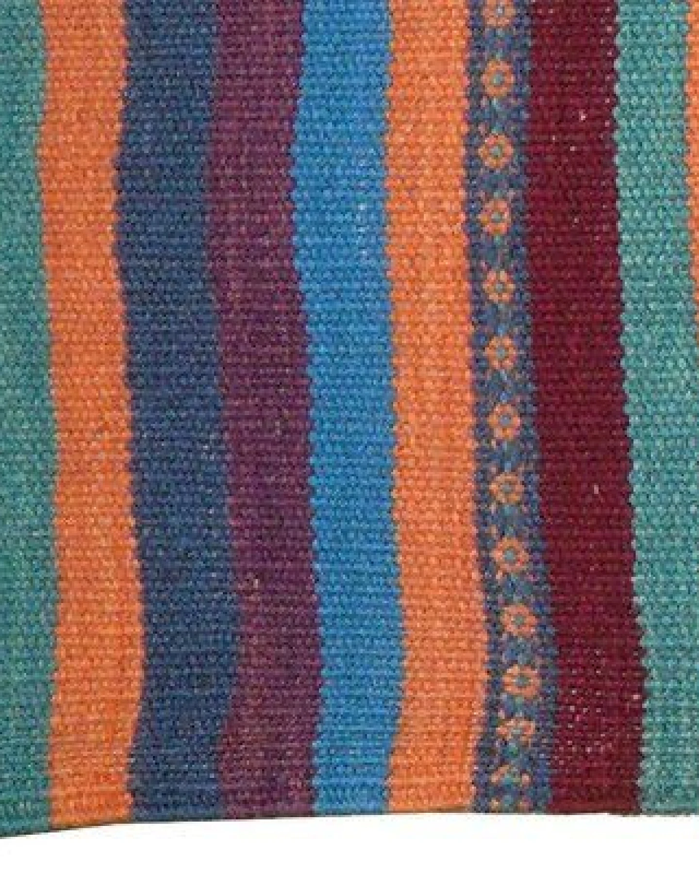 Kelim Gashgai Mehrfarbig „Rugtales“ aus Schurwolle, 60x197 cm – Ansicht 4