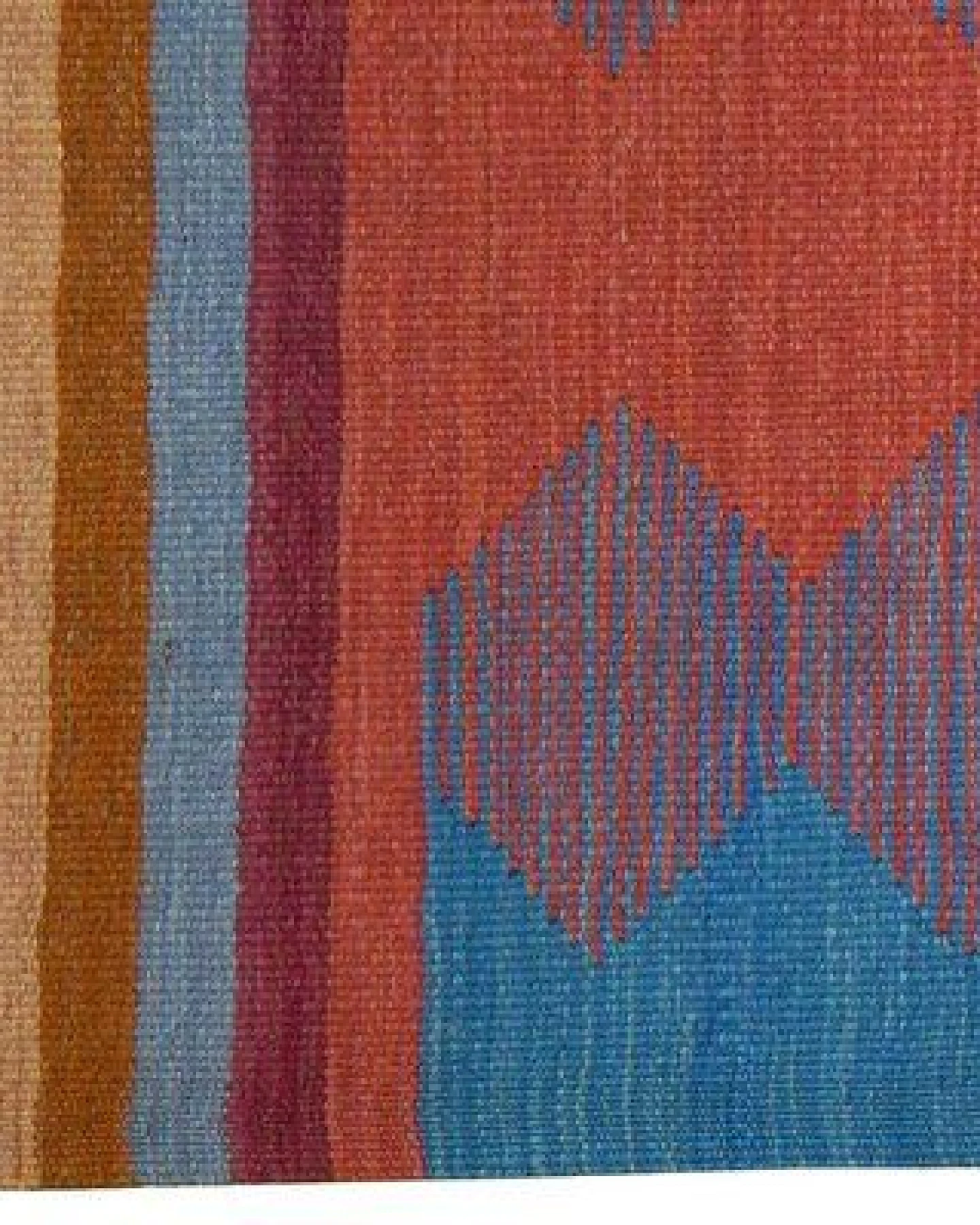 Kelim Gashgai Mehrfarbig „Rugtales“ aus Schurwolle, 60x198 cm – Ansicht 4
