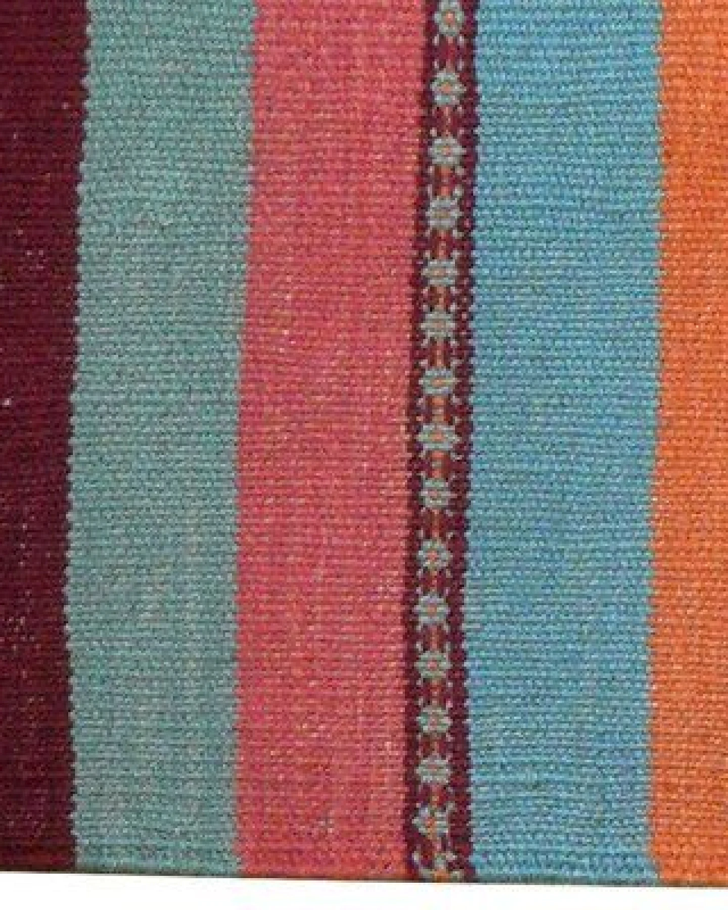 Kelim Gashgai Mehrfarbig „Rugtales“ aus Schurwolle, 61x202 cm – Ansicht 4