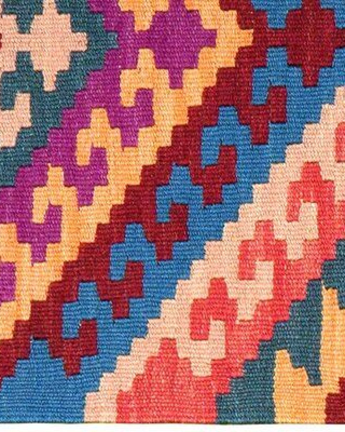 Kelim Gashgai Mehrfarbig „Rugtales“ aus Schurwolle, 61x94 cm – Ansicht 4