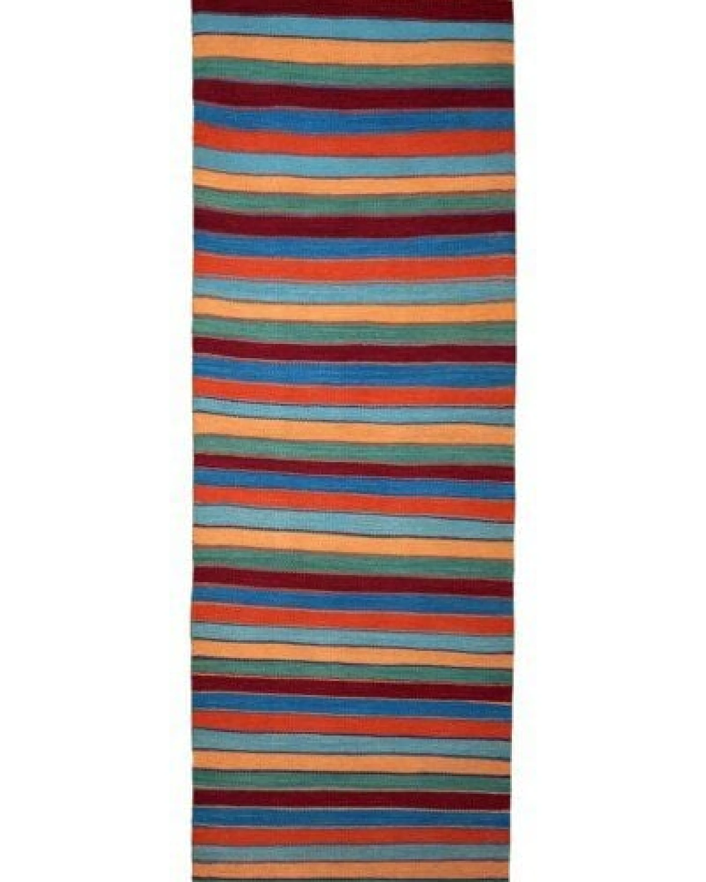 Kelim Gashgai Mehrfarbig „Rugtales“ aus Schurwolle, 62x194 cm – Ansicht 3