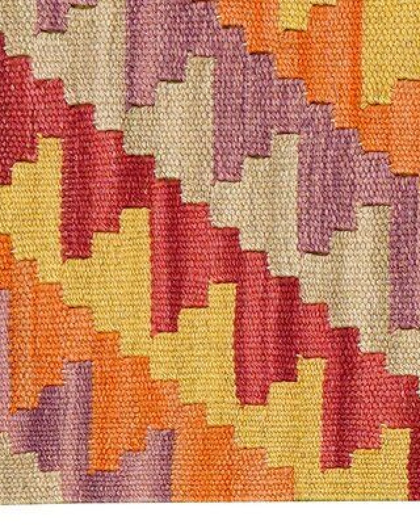 Kelim Gashgai Mehrfarbig „Rugtales“ aus Schurwolle, 63x97 cm – Ansicht 4