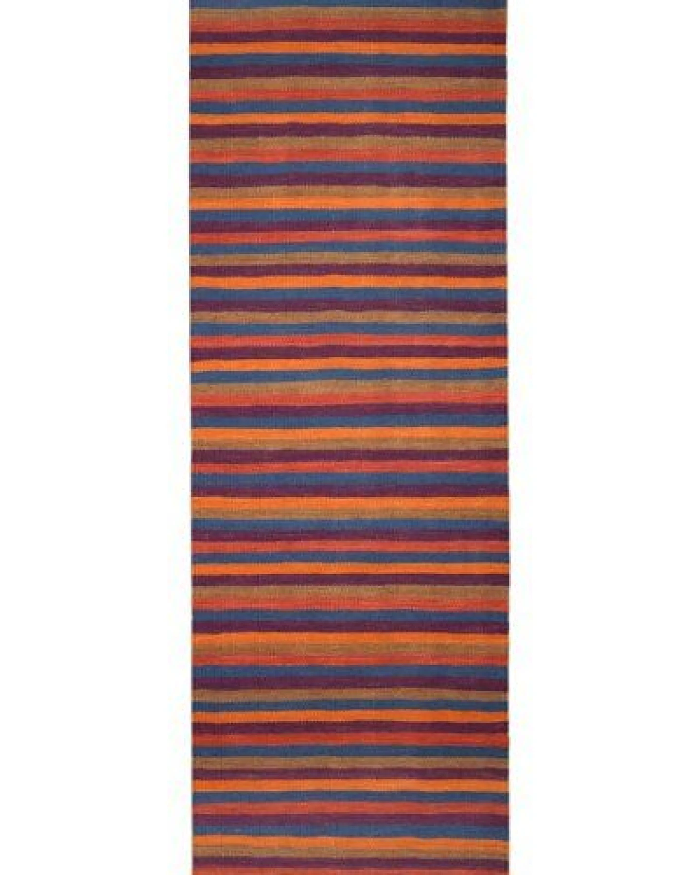 Kelim Gashgai Mehrfarbig „Rugtales“ aus Schurwolle, 64x196 cm – Ansicht 3
