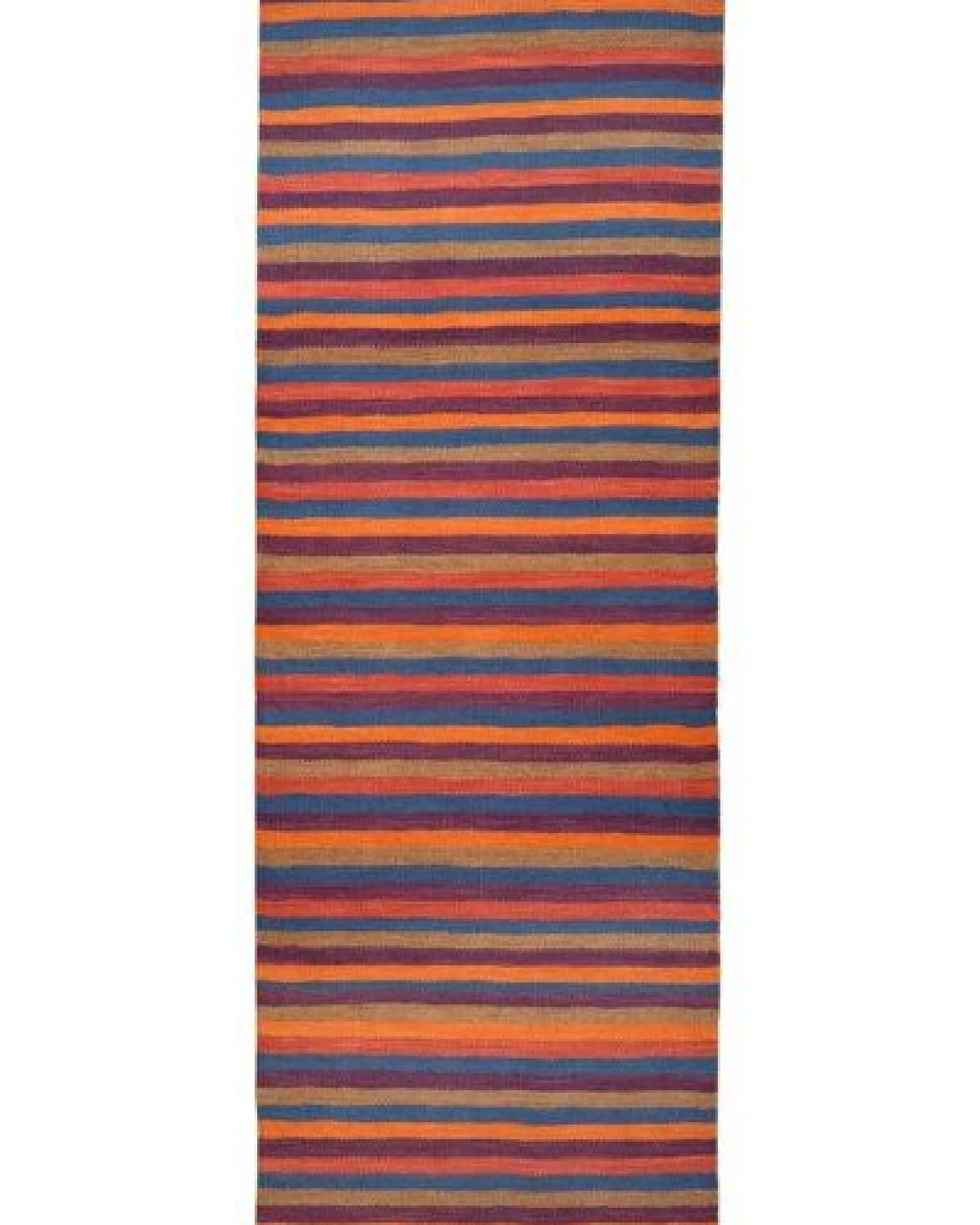 Kelim Gashgai Mehrfarbig „Rugtales“ aus Schurwolle, 65x193 cm – Ansicht 3