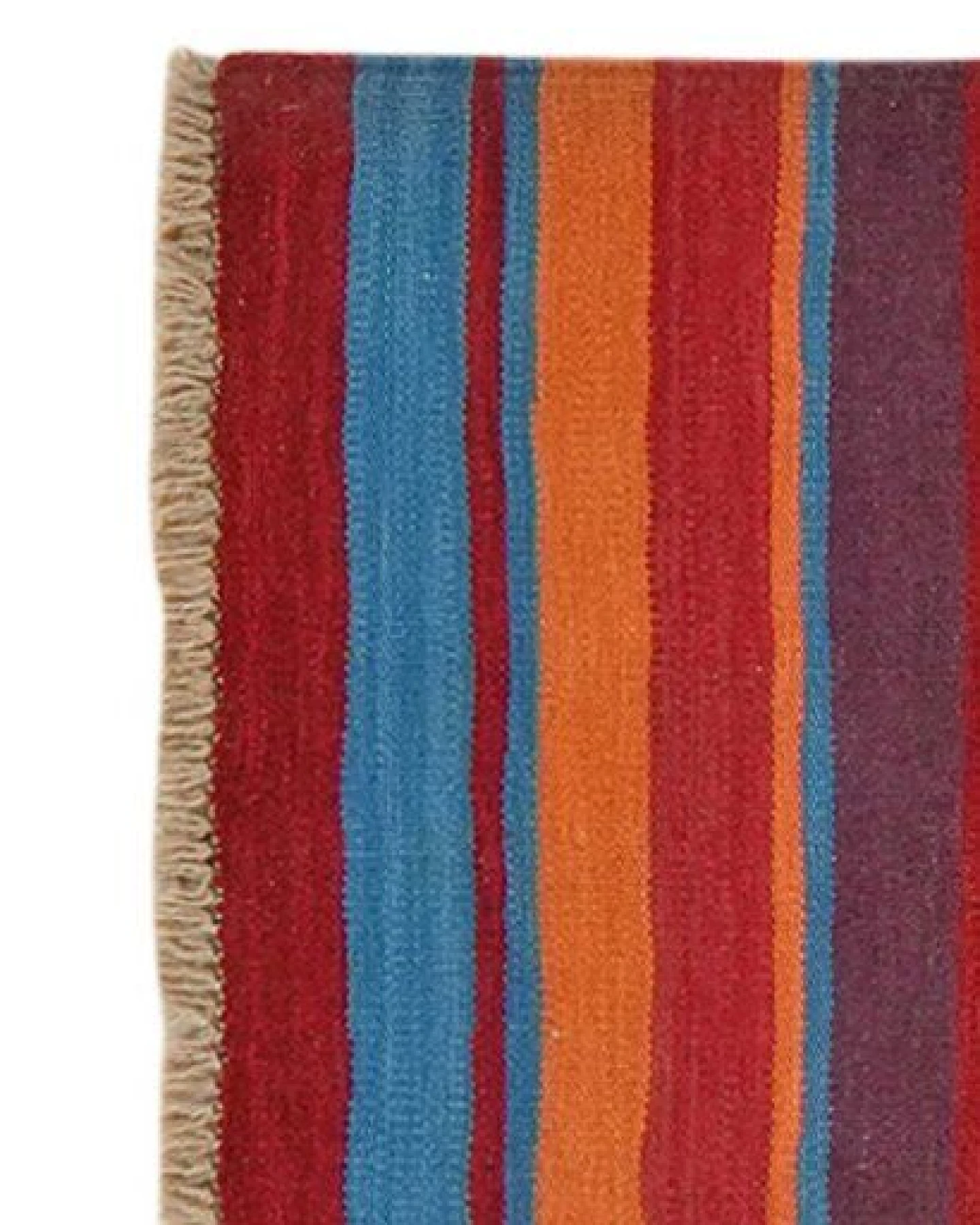 Kelim Gashgai Mehrfarbig „Rugtales“ aus Schurwolle, 65x206 cm – Ansicht 4