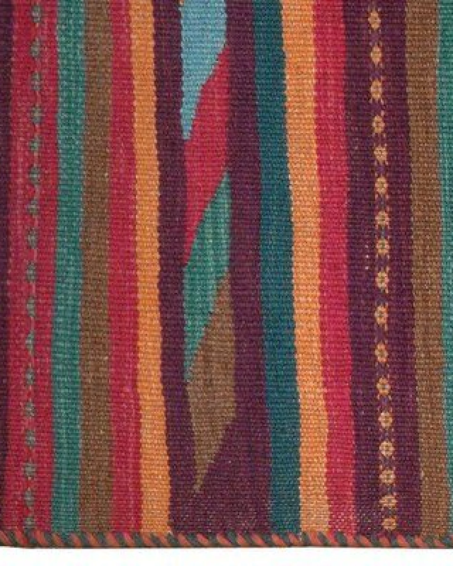 Kelim Gashgai Mehrfarbig „Rugtales“ aus Schurwolle, 79x295 cm – Ansicht 4