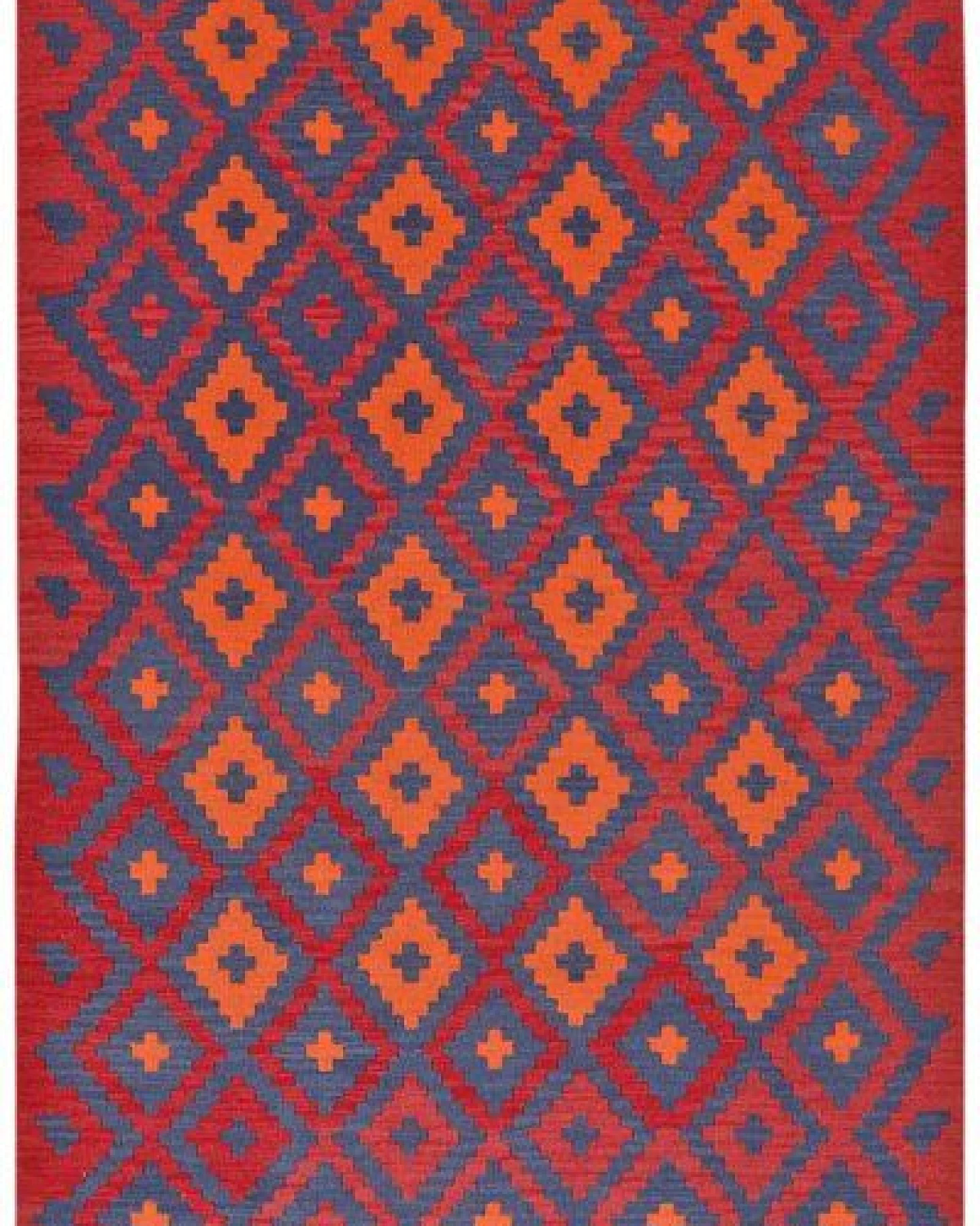 Kelim Gashgai Rot „Rugtales“ aus Schurwolle, 125x183 cm – Ansicht 3
