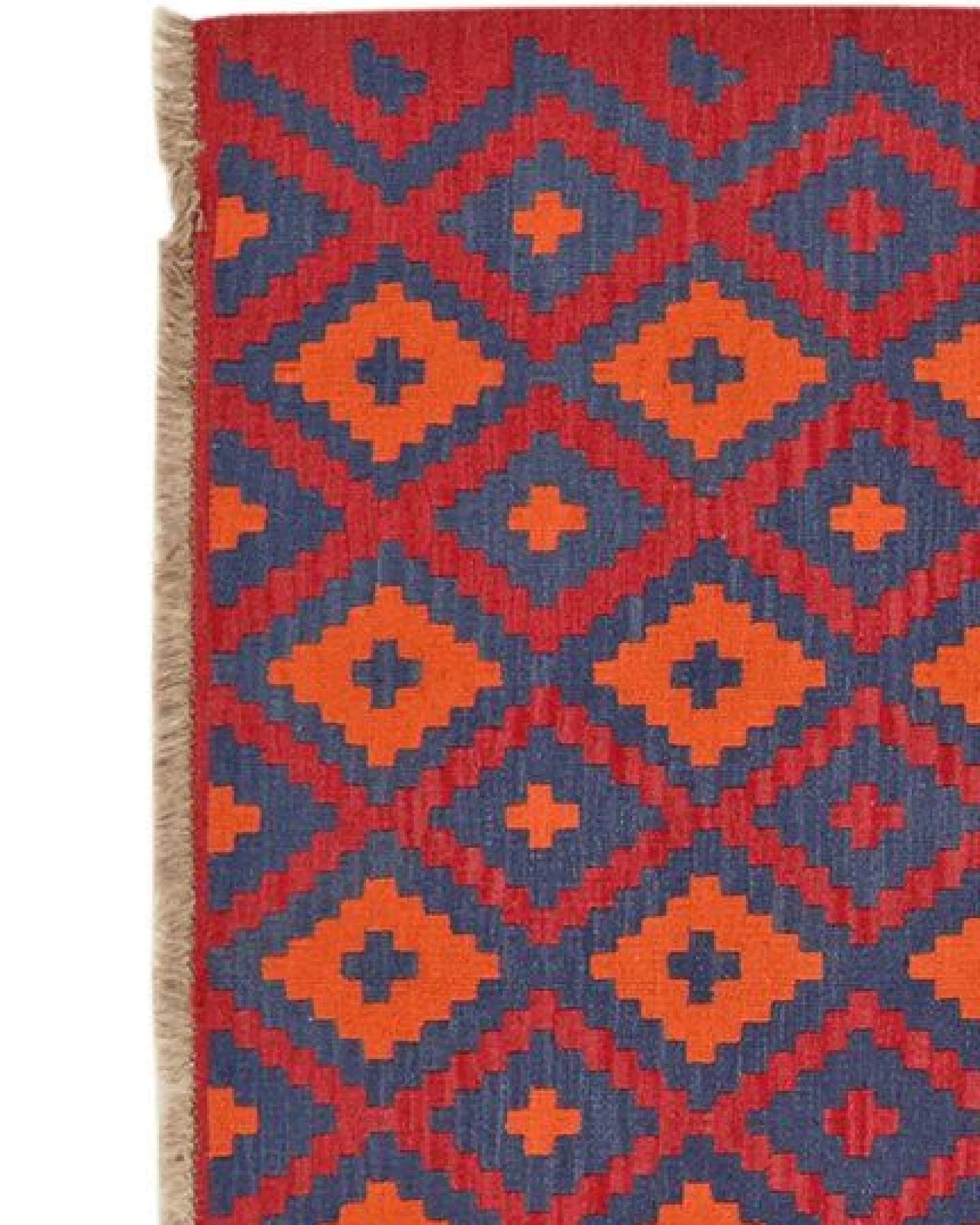Kelim Gashgai Rot „Rugtales“ aus Schurwolle, 125x183 cm – Ansicht 4