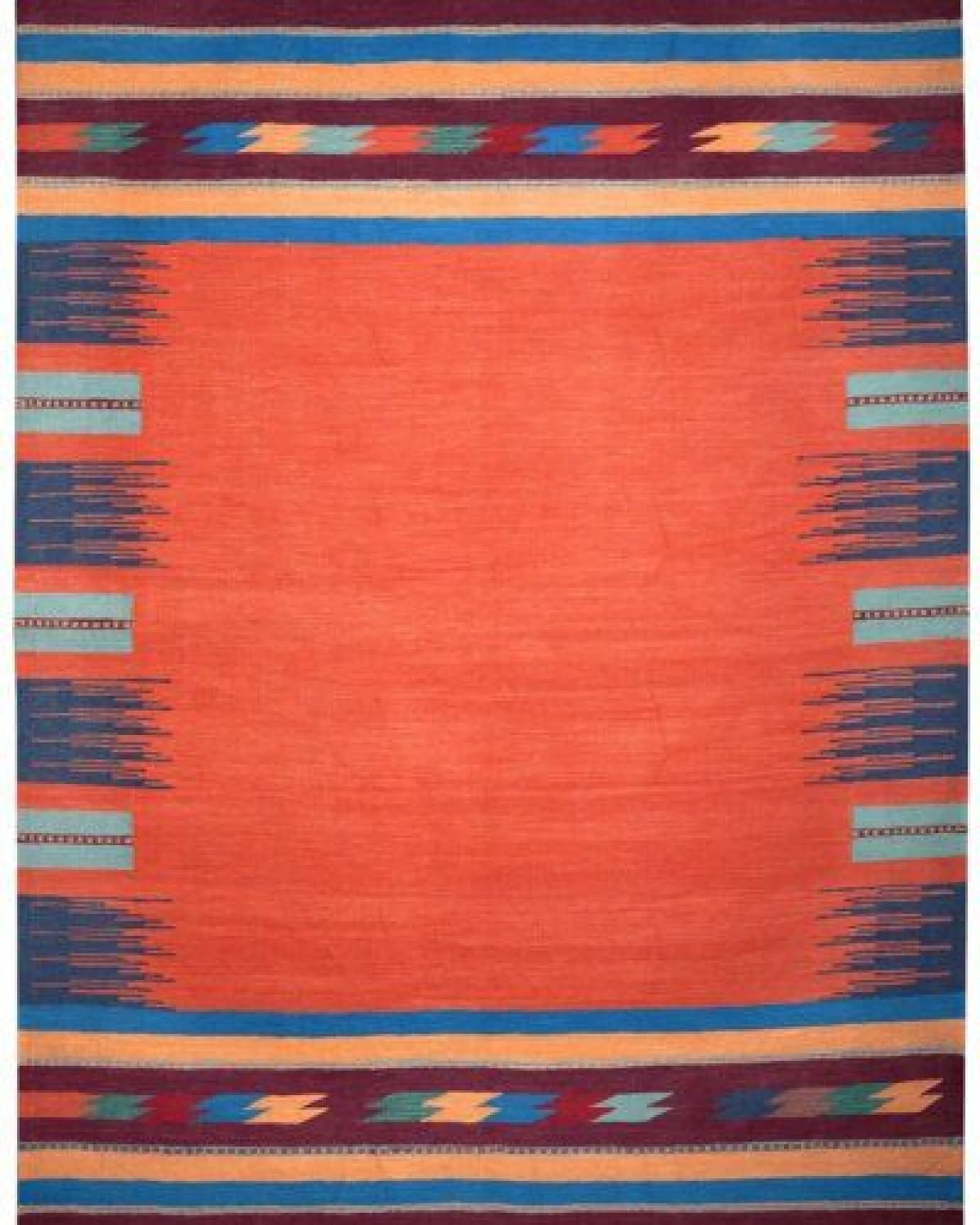 Kelim Gashgai Rot „Rugtales“ aus Schurwolle, 170x229 cm – Ansicht 3