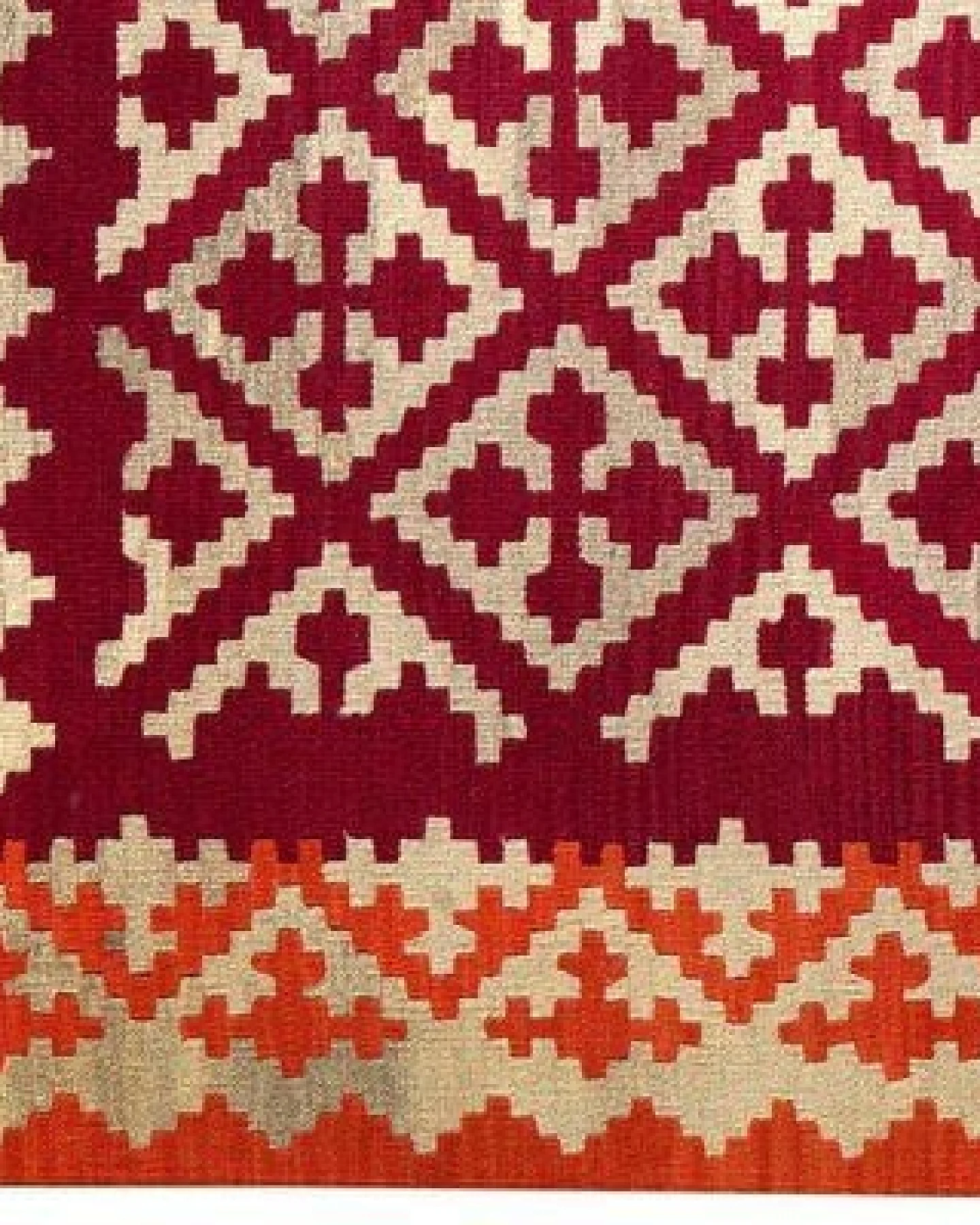 Kelim Gashgai Rot „Rugtales“ aus Schurwolle, 174x235 cm – Ansicht 4