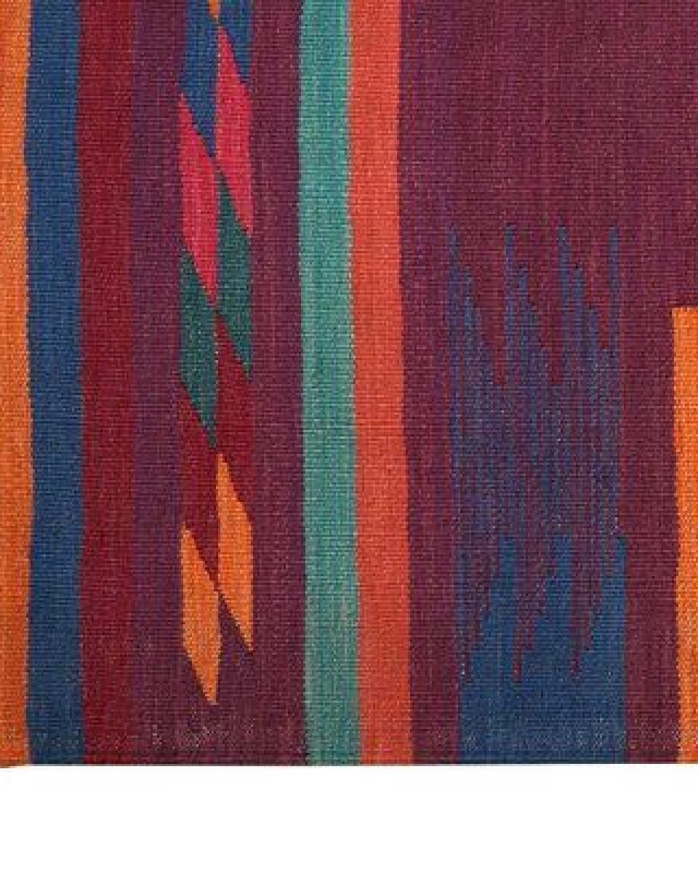 Kelim Gashgai Violett „Rugtales“ aus Schurwolle, 134x189 cm – Ansicht 4
